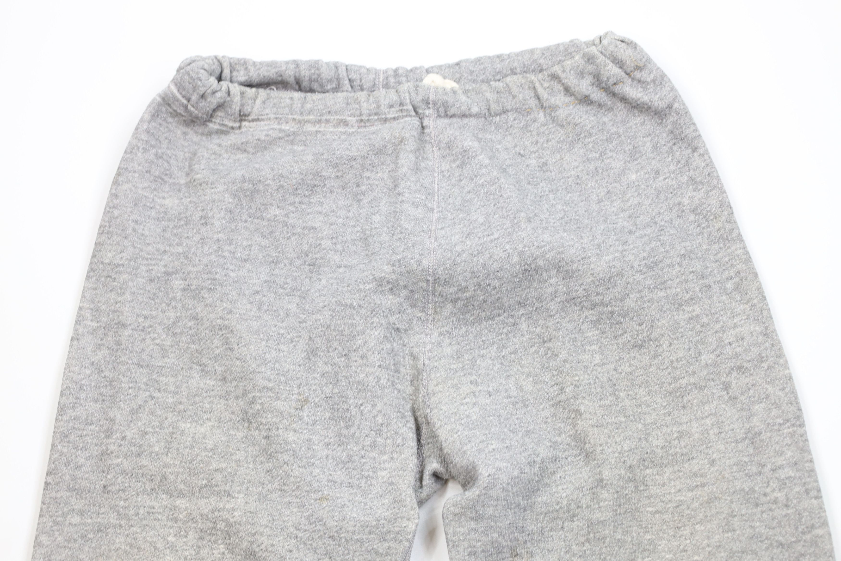 Vintage Vintage 70s Streetwear Blank Triblend Sweatpants Joggers USA Size US 34 / EU 50 - 2 Thumbnail