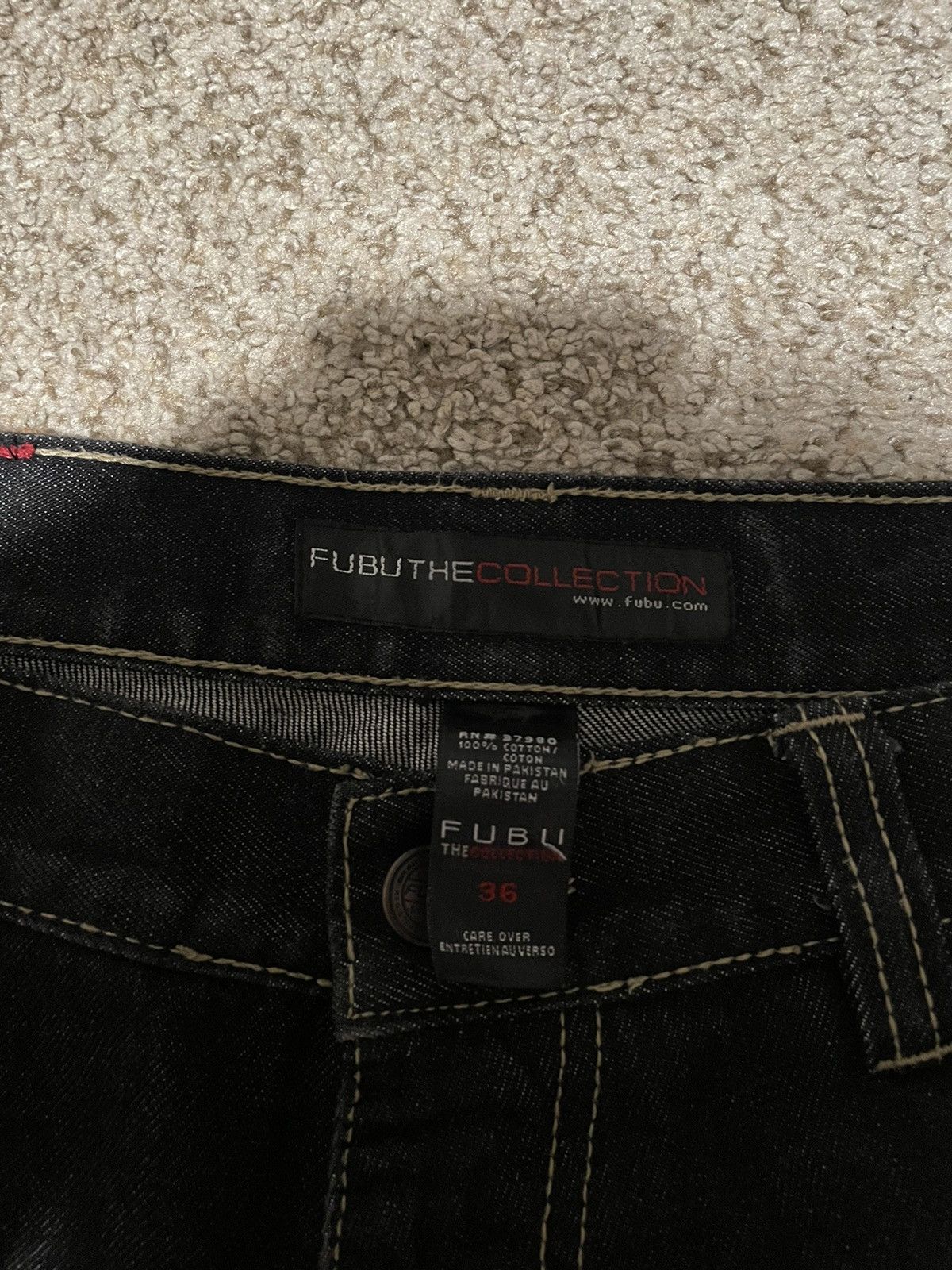 Fubu Fubu vintage denim Size US 36 / EU 52 - 2 Thumbnail