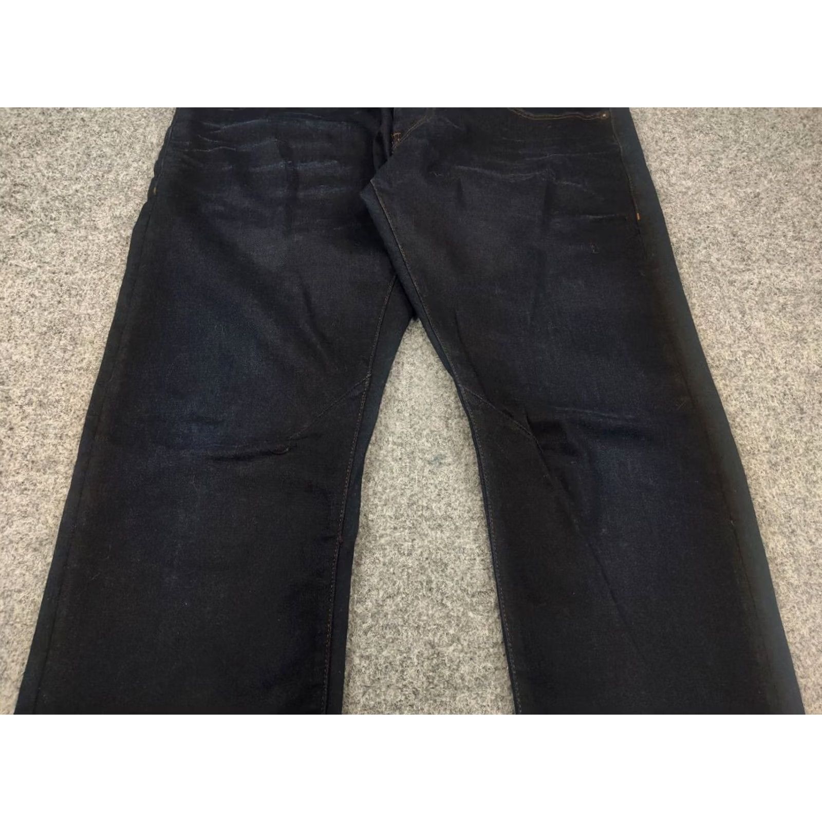 G-Star G-Star d-staq 5 pocket slim Fit Dark Blue Denim Jeans - 38 Regular Blue 90s Stars Style Mens Jeans Size US 38 / EU 54 - 6 Thumbnail