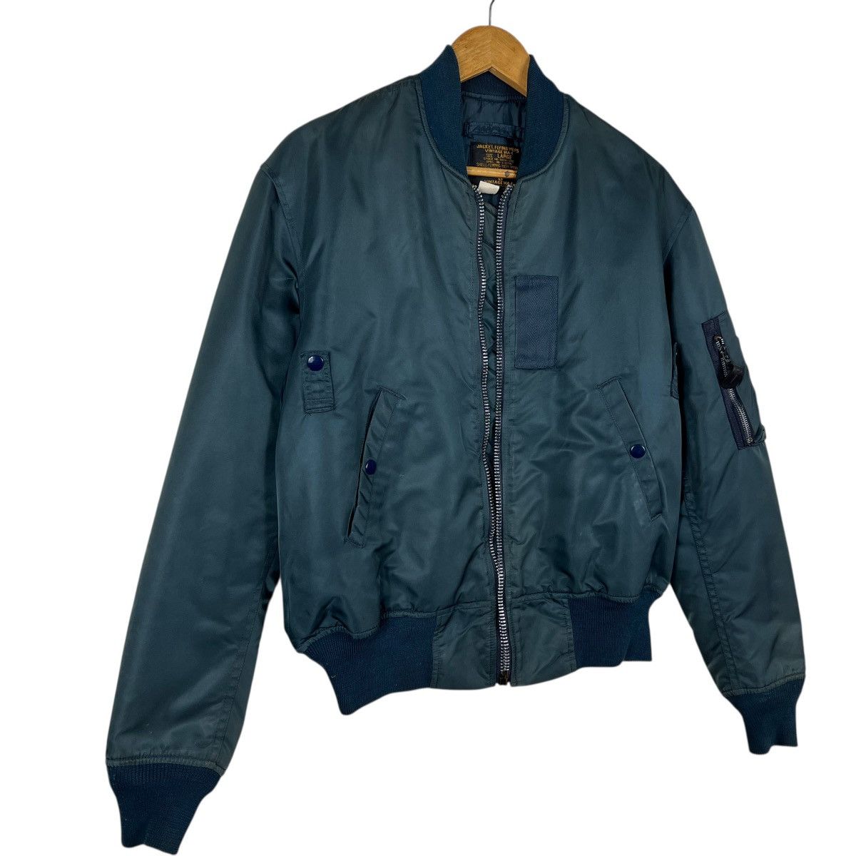 Cooper 🔥 Vintage Ma-1 Us Air Force Cooper Mfg Bomber Jacket Size US L / EU 52-54 / 3 - 3 Thumbnail