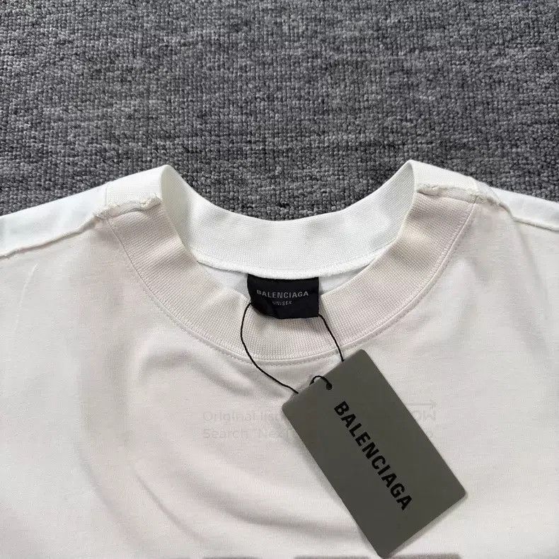 Balenciaga Balenciaga Patchwork fashion phone short-sleeve Size US L / EU 52-54 / 3 - 3 Thumbnail
