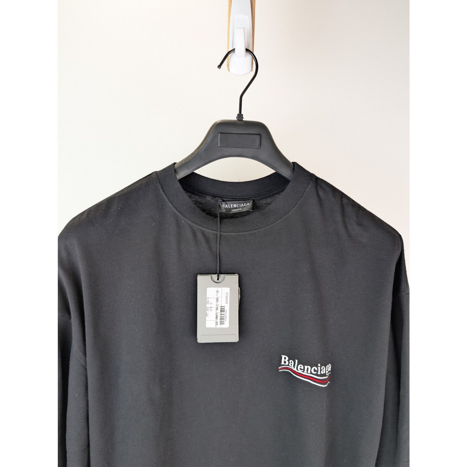 Balenciaga o1rshd1 Q:2 / Political Campaign Layered Jersey T-Shirt Size US XL / EU 56 / 4 - 8 Thumbnail