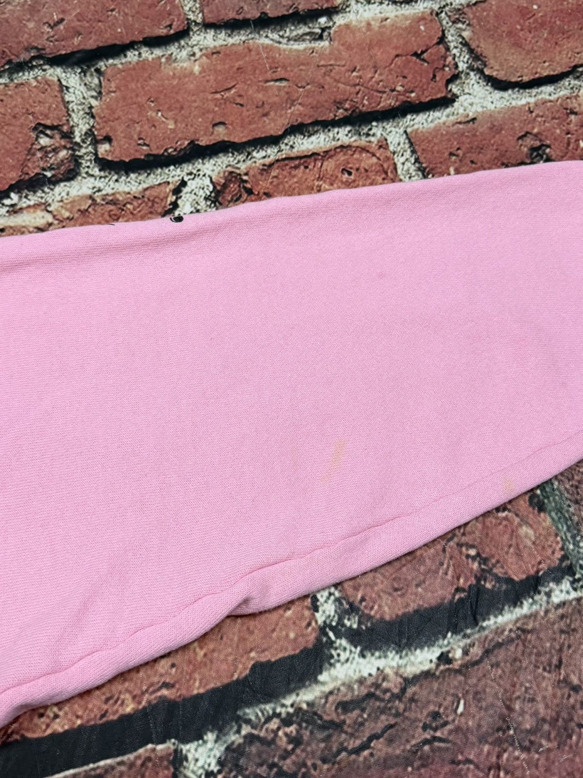 Hanes Vintage 80s Cinema N Drafthouse Crewneck USA Pink Sweatshirt Size US XL / EU 56 / 4 - 14 Thumbnail