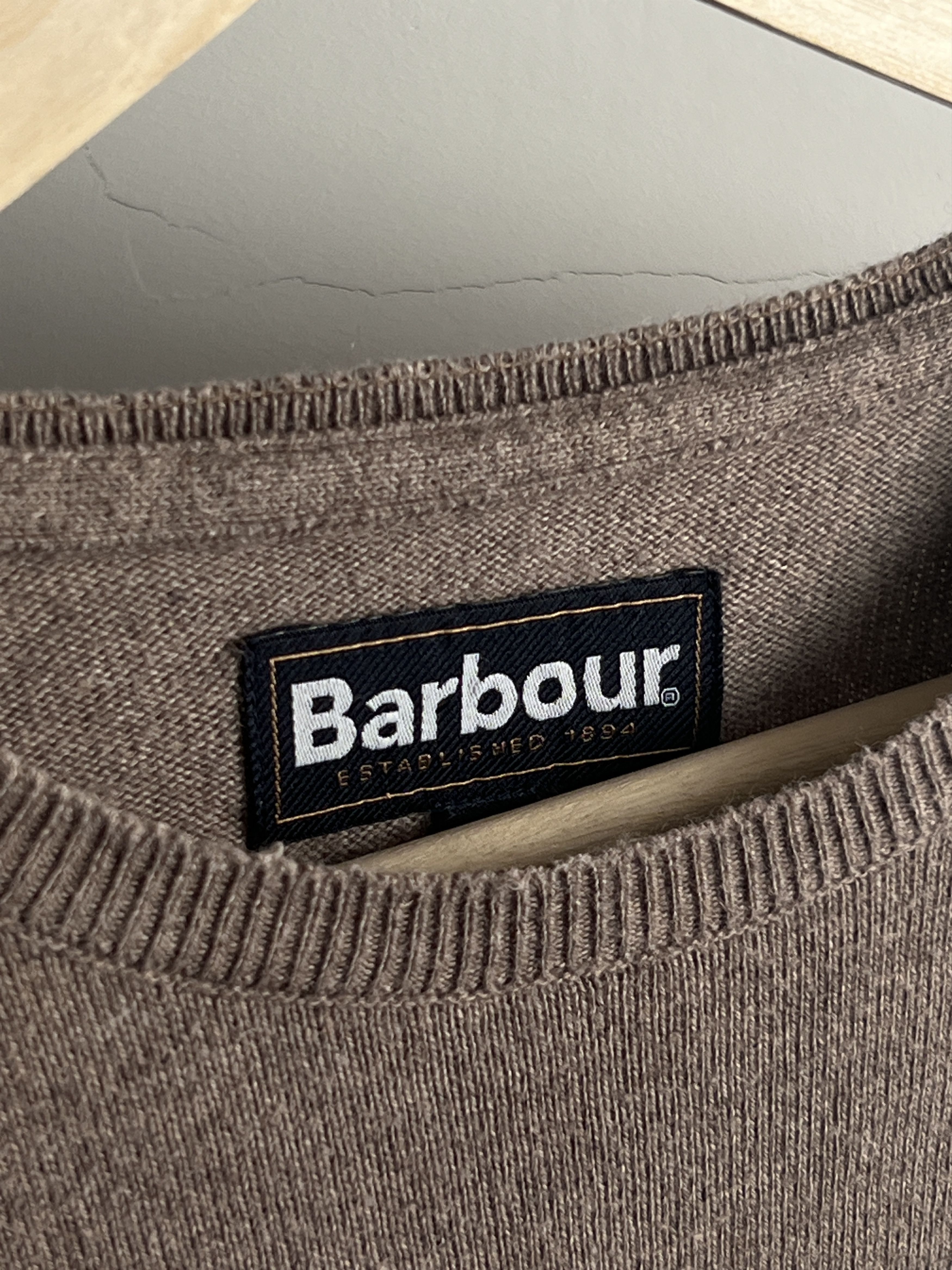 Barbour × Vintage Knitwear Barbour Vintage Streetwear Crewneck Size US M / EU 48-50 / 2 - 3 Thumbnail