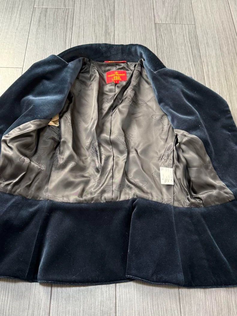 Other Vivienne Westwood size1 Black velvet suit jacket Size M / US 6-8 / IT 42-44 - 4 Thumbnail