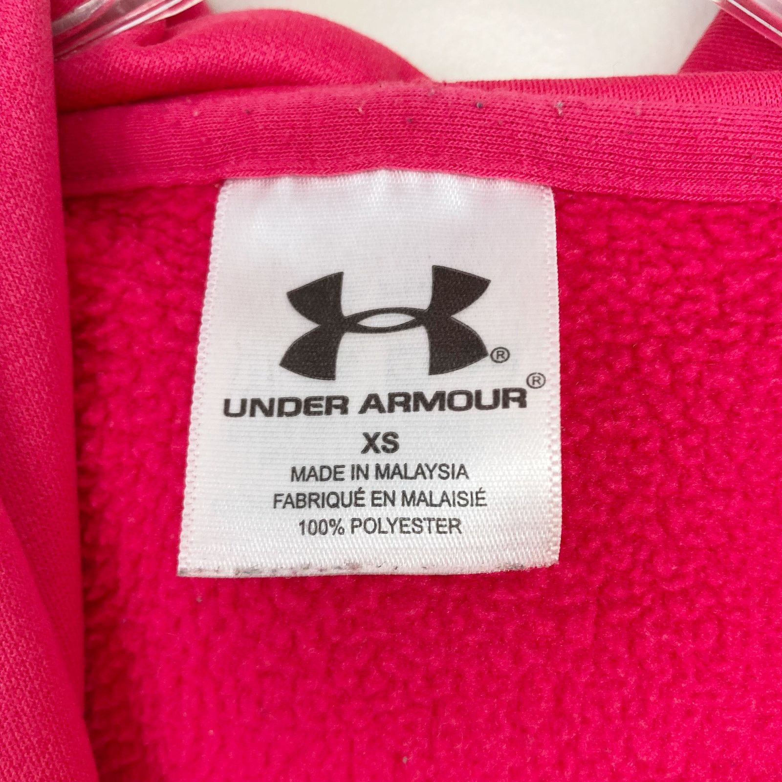 Under Armour Under Armour Pink Hoodie Sz XS Size XS / US 0-2 / IT 36-38 - 3 Thumbnail