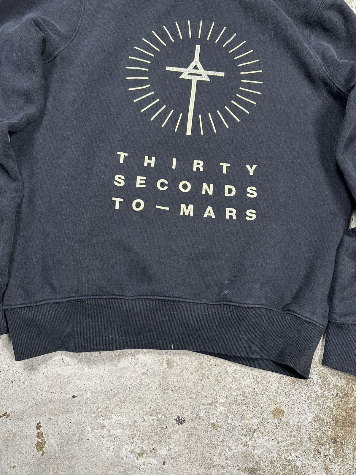 Band Tees Vintage Thirsty Seconds to Mars 30 Band Tour Hoodie Size US M / EU 48-50 / 2 - 11 Thumbnail