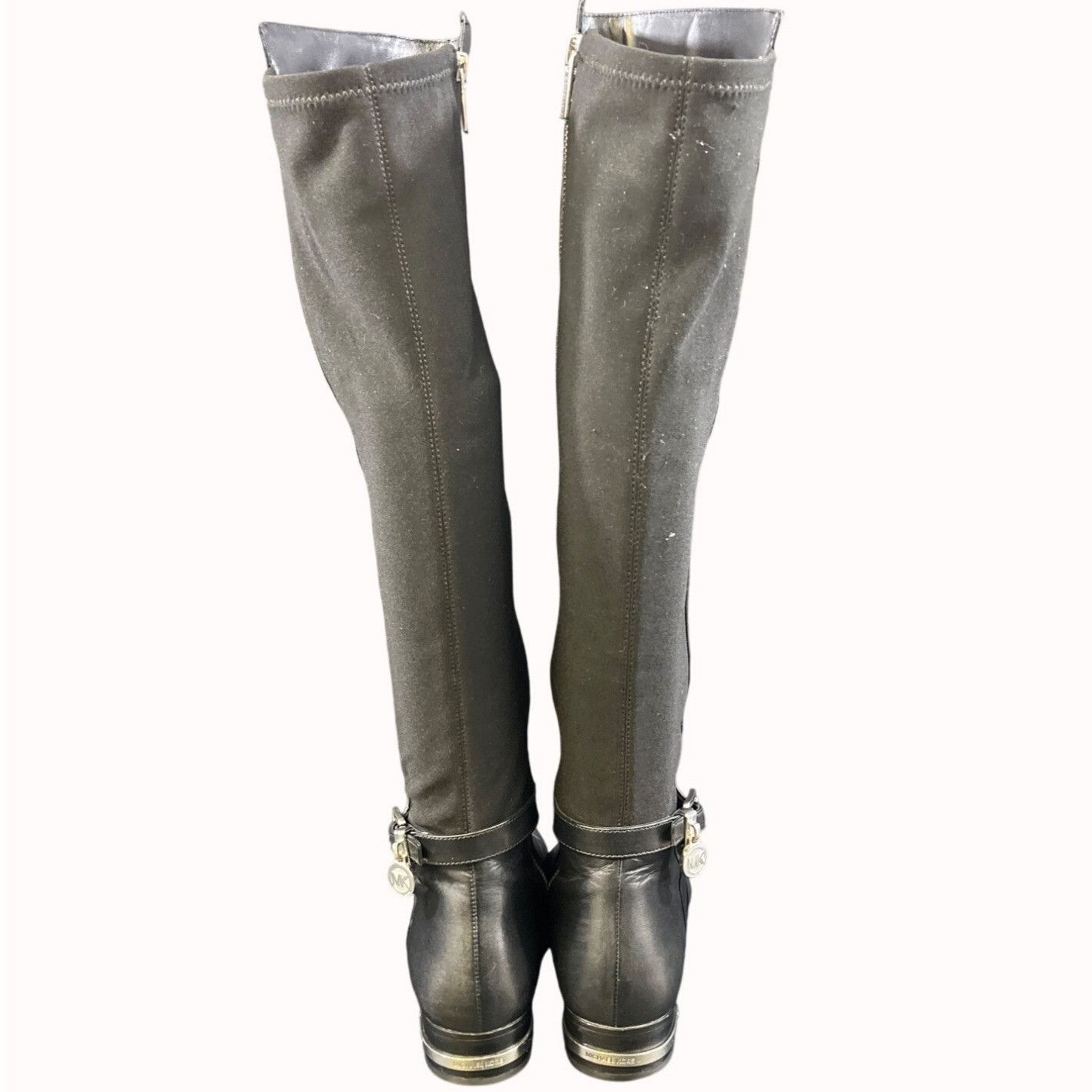 Michael Kors Michael Michael Kors Women's Black Riding Boots/Knee High Sz Size US 6.5 / IT 36.5 - 3 Thumbnail