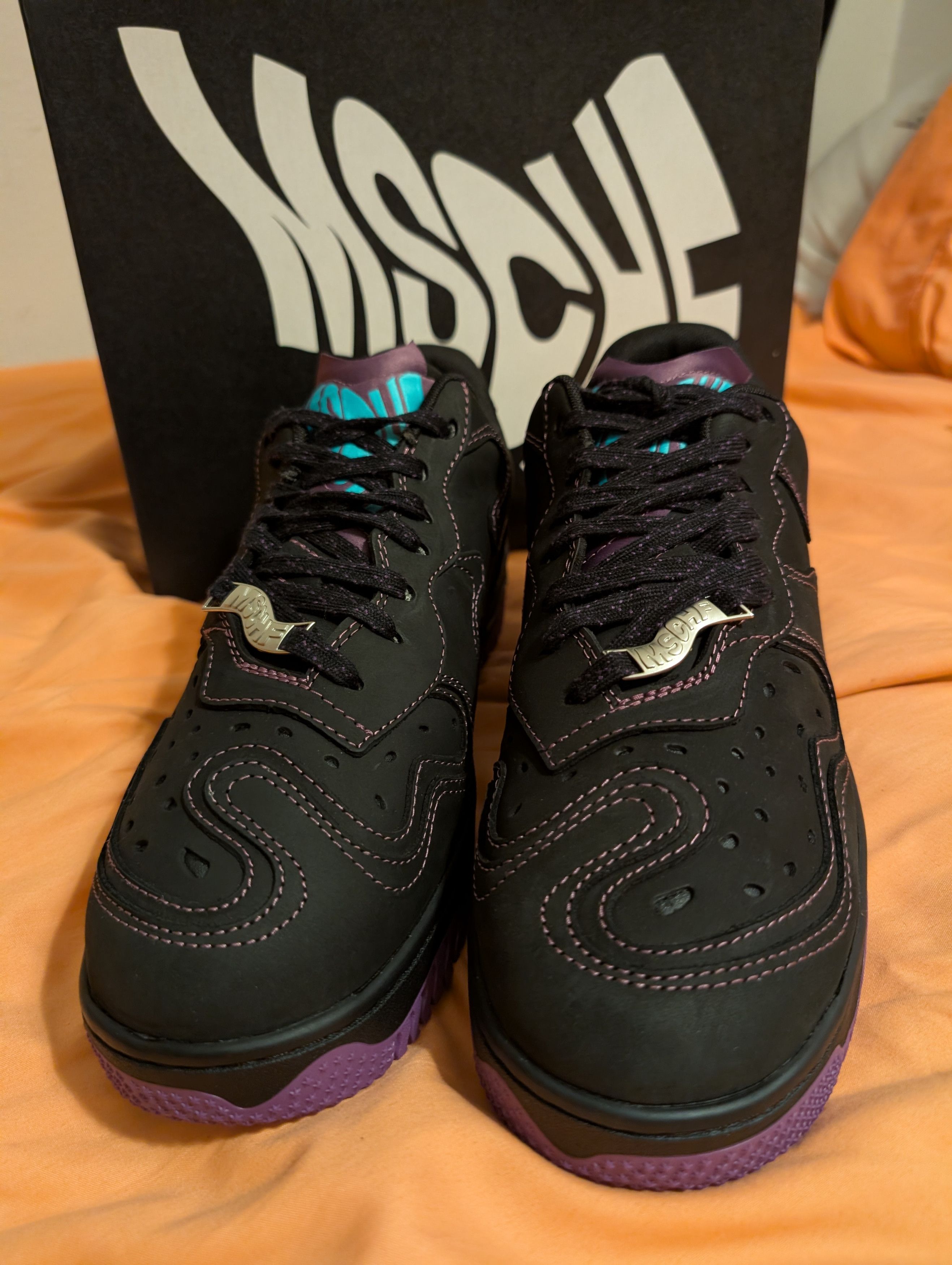 MSCHF 10 Mens MSCHF Super Normal 2 " Mars Black " Size US 10 / EU 43 - 2 Thumbnail
