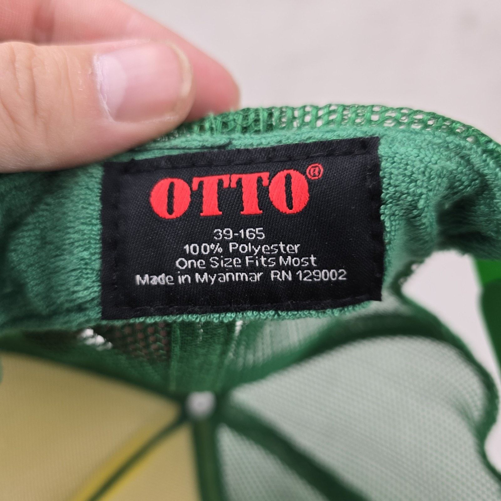 Otto Vintage Meet Me At Millennium Trucker Hat Y2K 90s Shamrock Size ONE SIZE - 8 Thumbnail