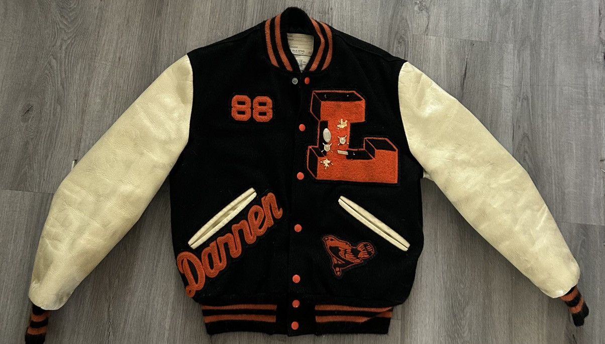 Delong Vtg 1988 DeLONG Sportwear Varsity “Ludington Orioles” jacket Size US M / EU 48-50 / 2 - 1 Thumbnail