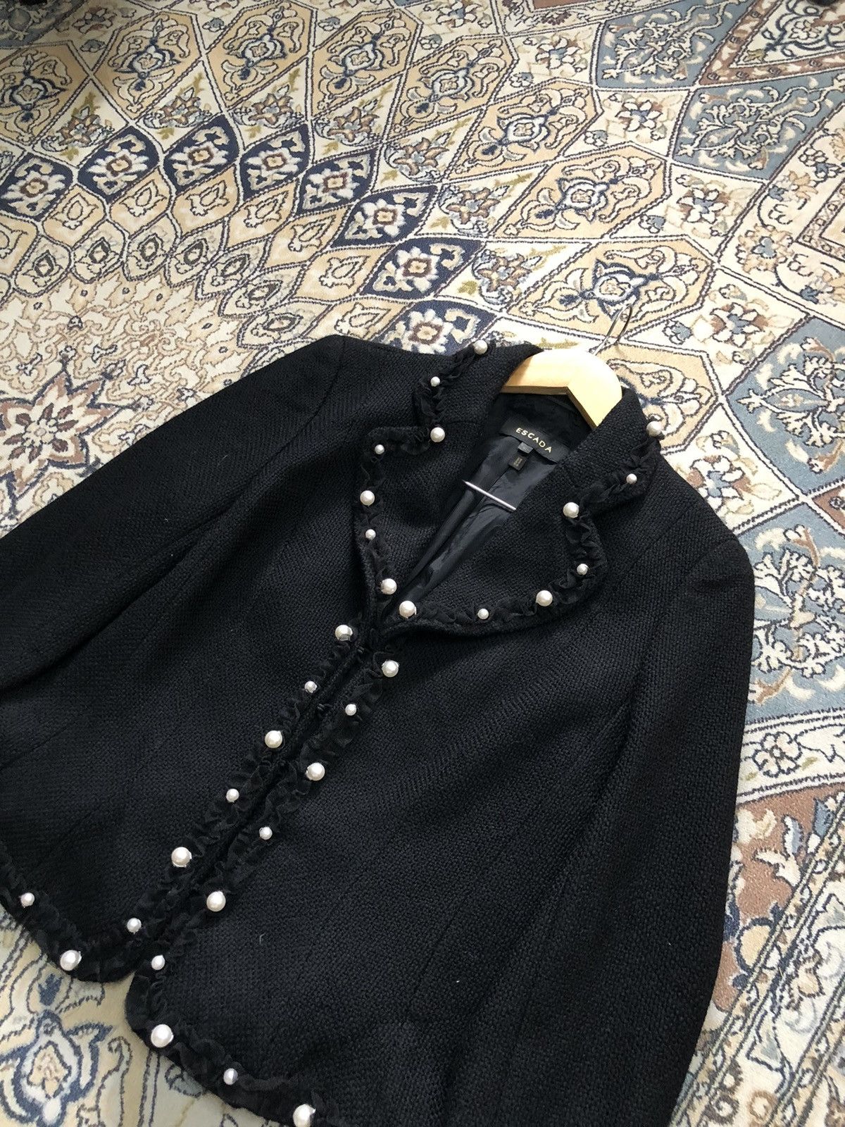 Escada Rare❗️Escada Pearl Gothic Punk Seditionaries Jacket Size S / US 4 / IT 40 - 4 Thumbnail