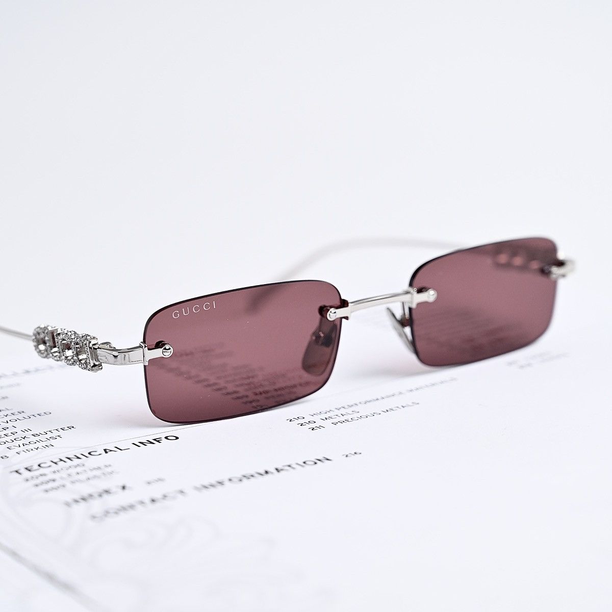 Gucci GUCCI GG1808S SUNGLASSES Size ONE SIZE - 8 Thumbnail