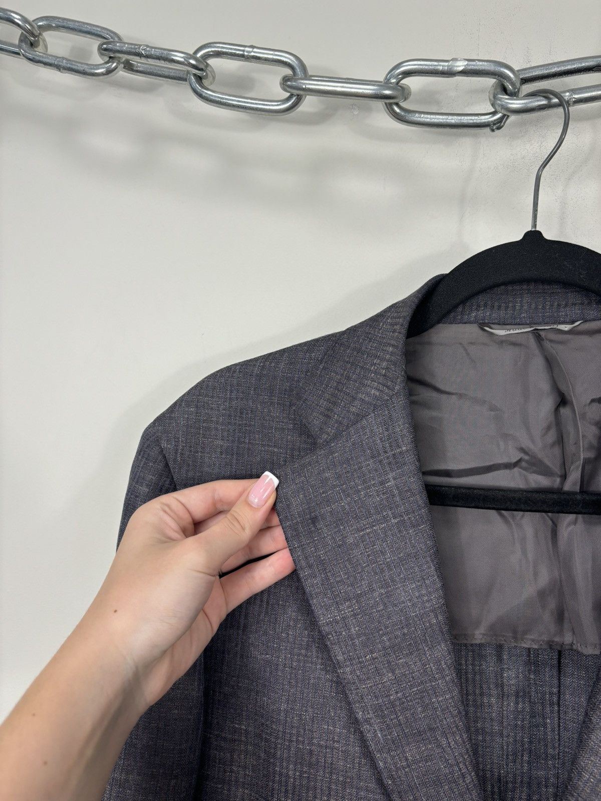 Canali Canali 1934 Kei Men’s Rare Wool Silk Linen Blazer Jacket Size 40R - 4 Thumbnail