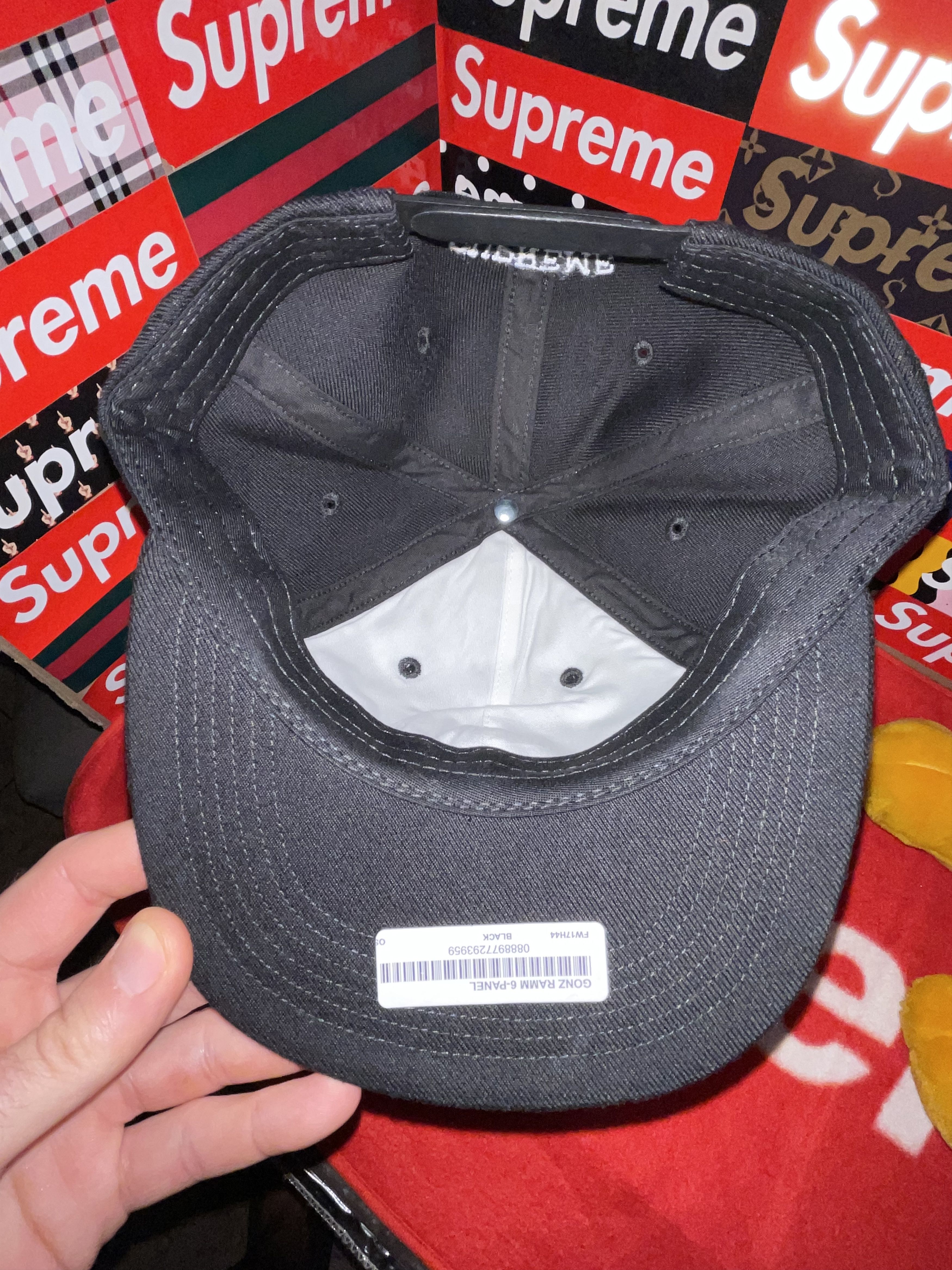Supreme Supreme Gonz Ramm 6 Panel Hat Cap FW17 NEW Size ONE SIZE - 5 Thumbnail