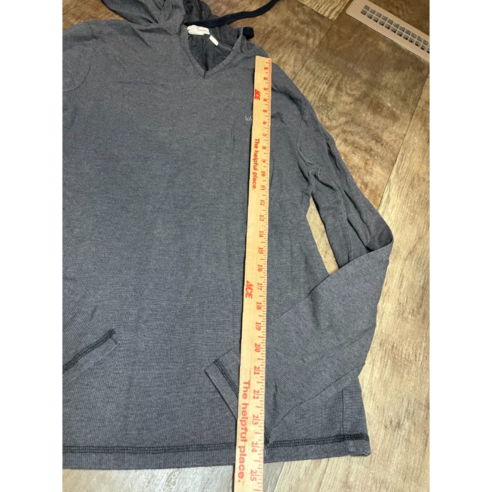 Vans VANS Hoodie Adult Medium M Gray Pull Over Size US M / EU 48-50 / 2 - 2 Thumbnail