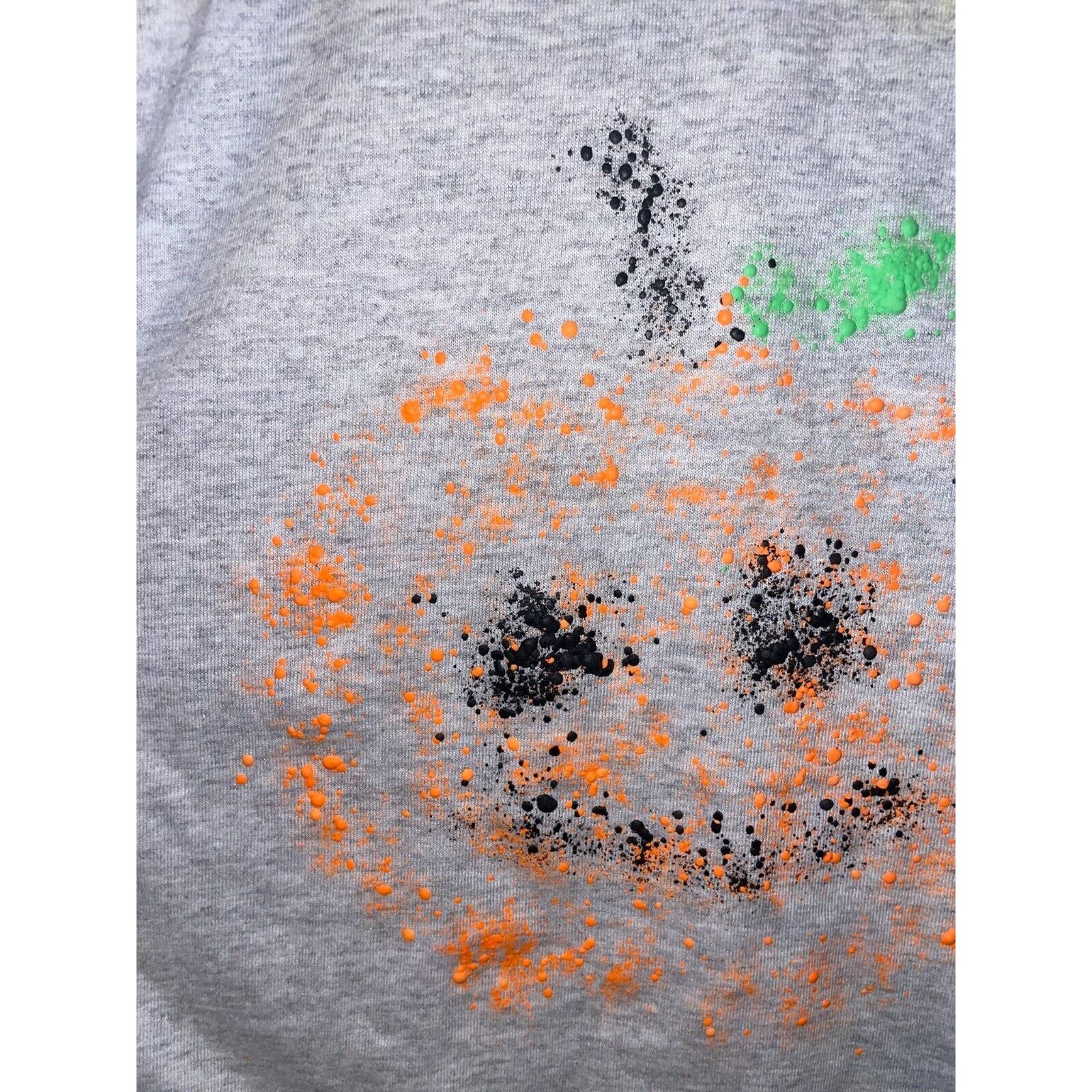 Jerzees Vintage Test Print Halloween Shirt Pumpkin Jack-o-lantern M Size US M / EU 48-50 / 2 - 7 Thumbnail