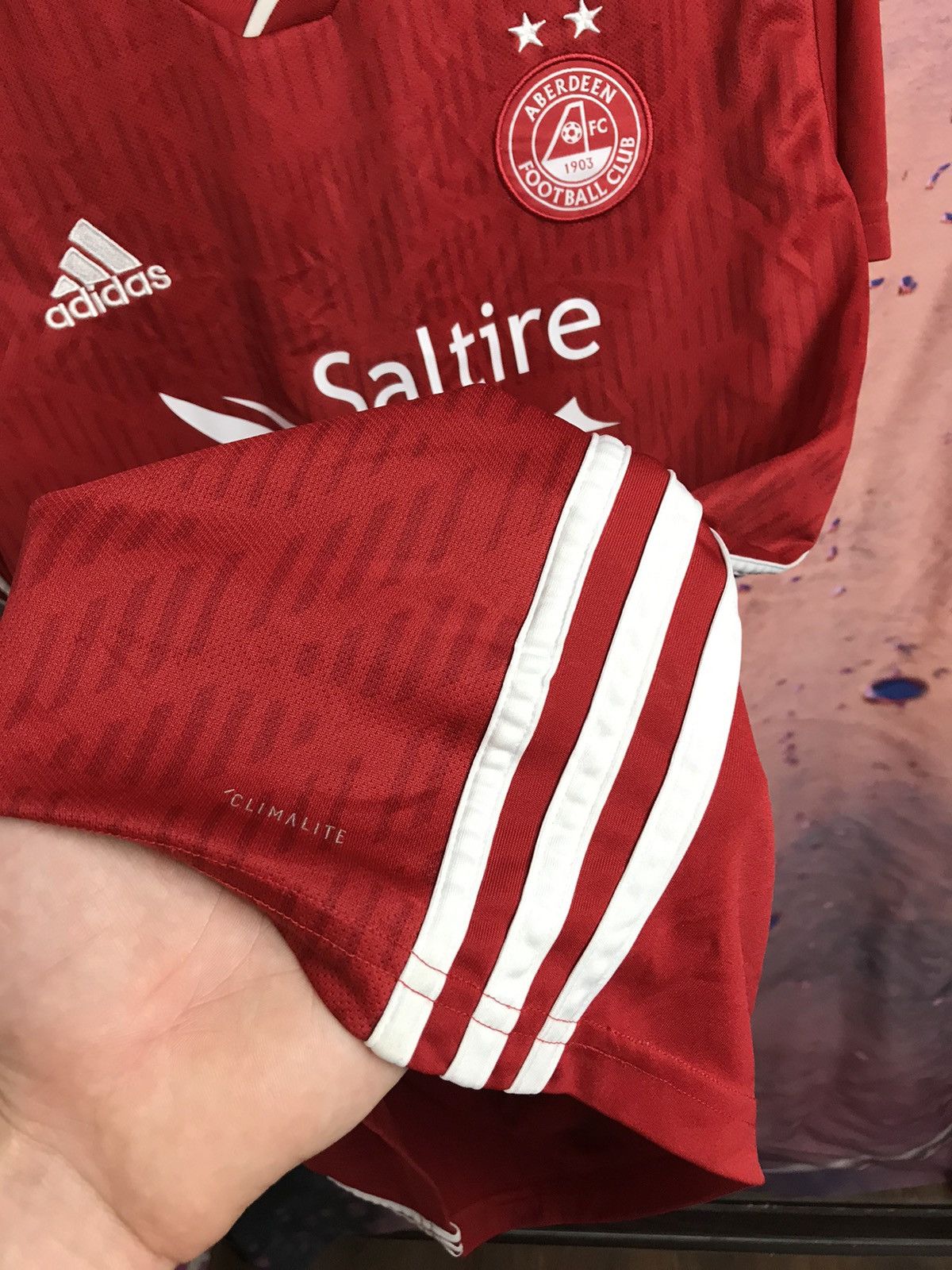 Vintage Aberdeen FC streetwear soccer jersey Size US M / EU 48-50 / 2 - 6 Thumbnail
