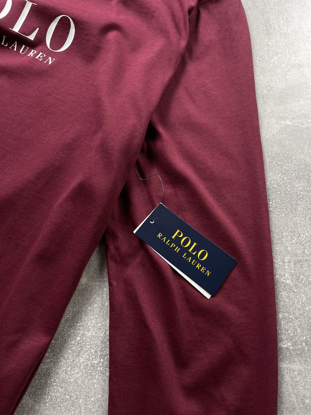 Polo Ralph Lauren Polo Ralph Lauren Burgundy Long Sleeve Logo Shirt Size US M / EU 48-50 / 2 - 13 Thumbnail