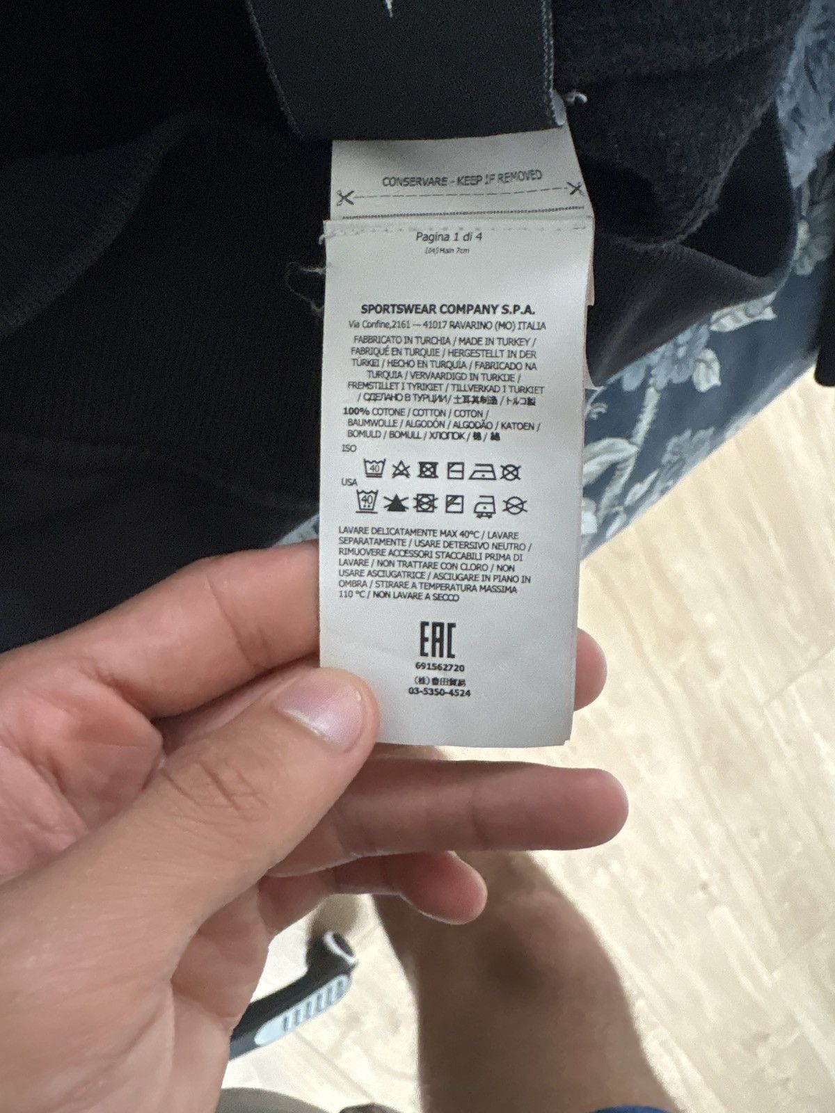 Stone Island Stone Island Sweatshirt Size US L / EU 52-54 / 3 - 6 Thumbnail
