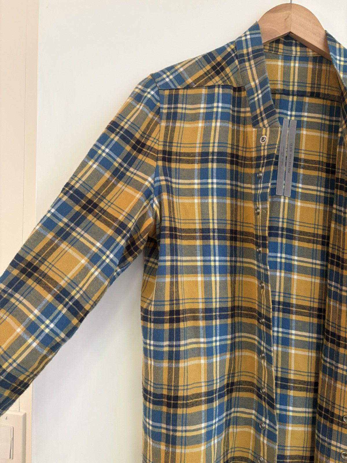 Rick Owens Rick Owens Acid Plaid Shirt Size US M / EU 48-50 / 2 - 3 Thumbnail