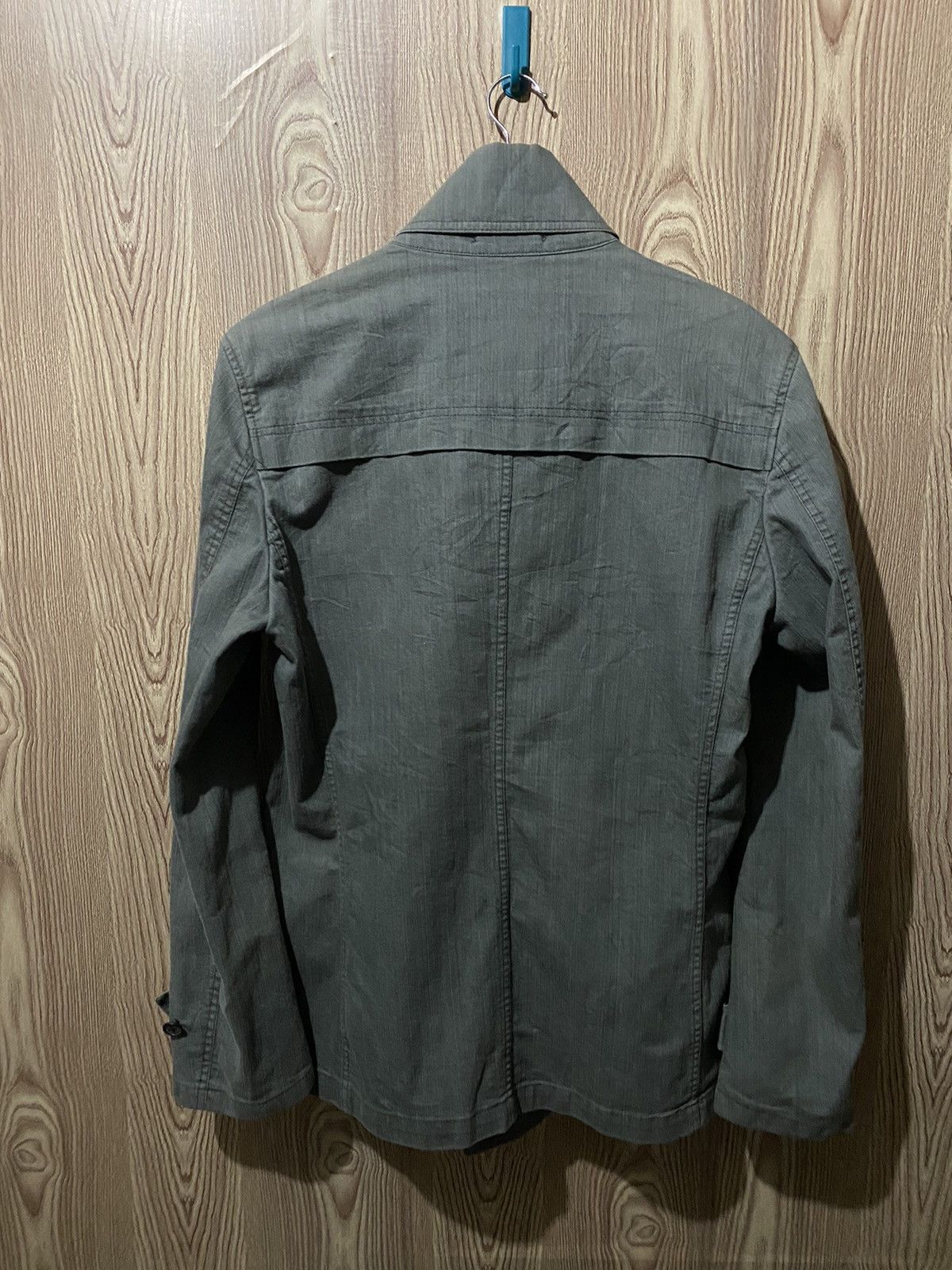 Designer × Japanese Brand × Tornado Mart Japanese Brand Zero by Tornado mart Denim Long Coat Size US S / EU 44-46 / 1 - 2 Thumbnail