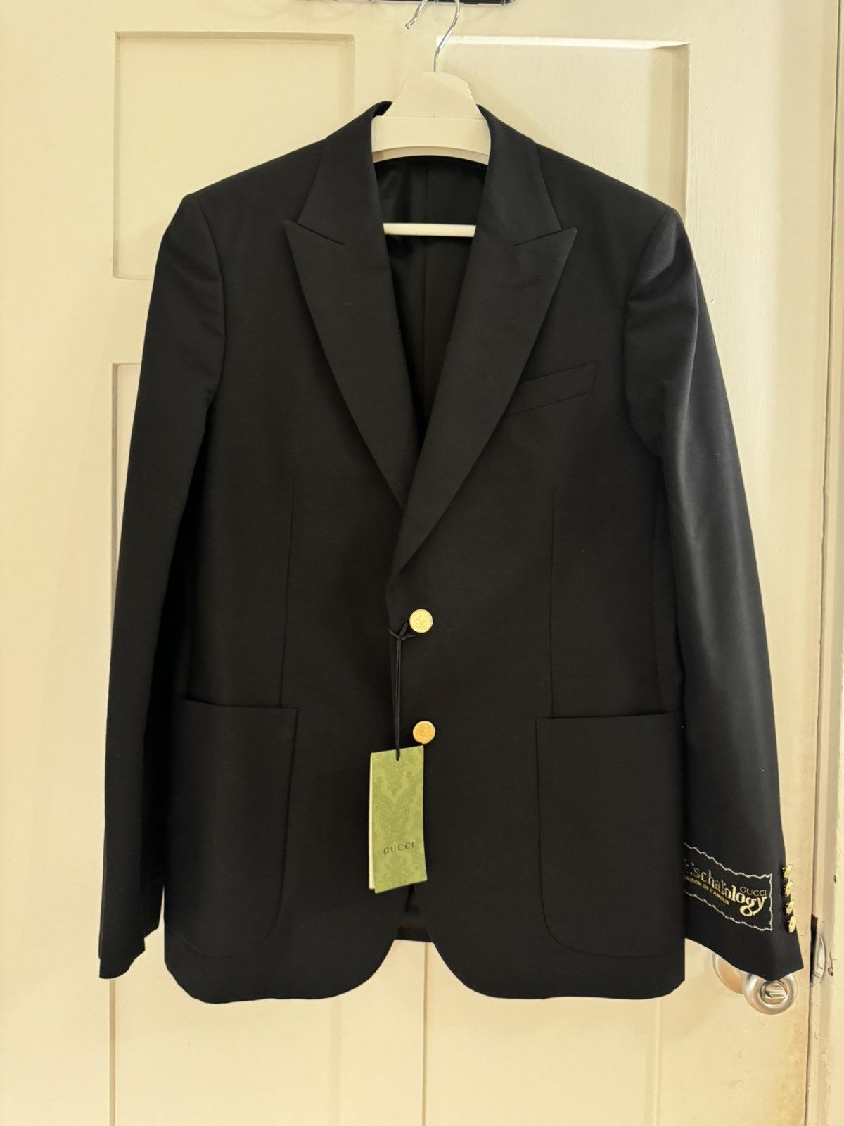 Gucci Gucci SS21 Wool Blazer Jacket Size 48S - 1 Thumbnail