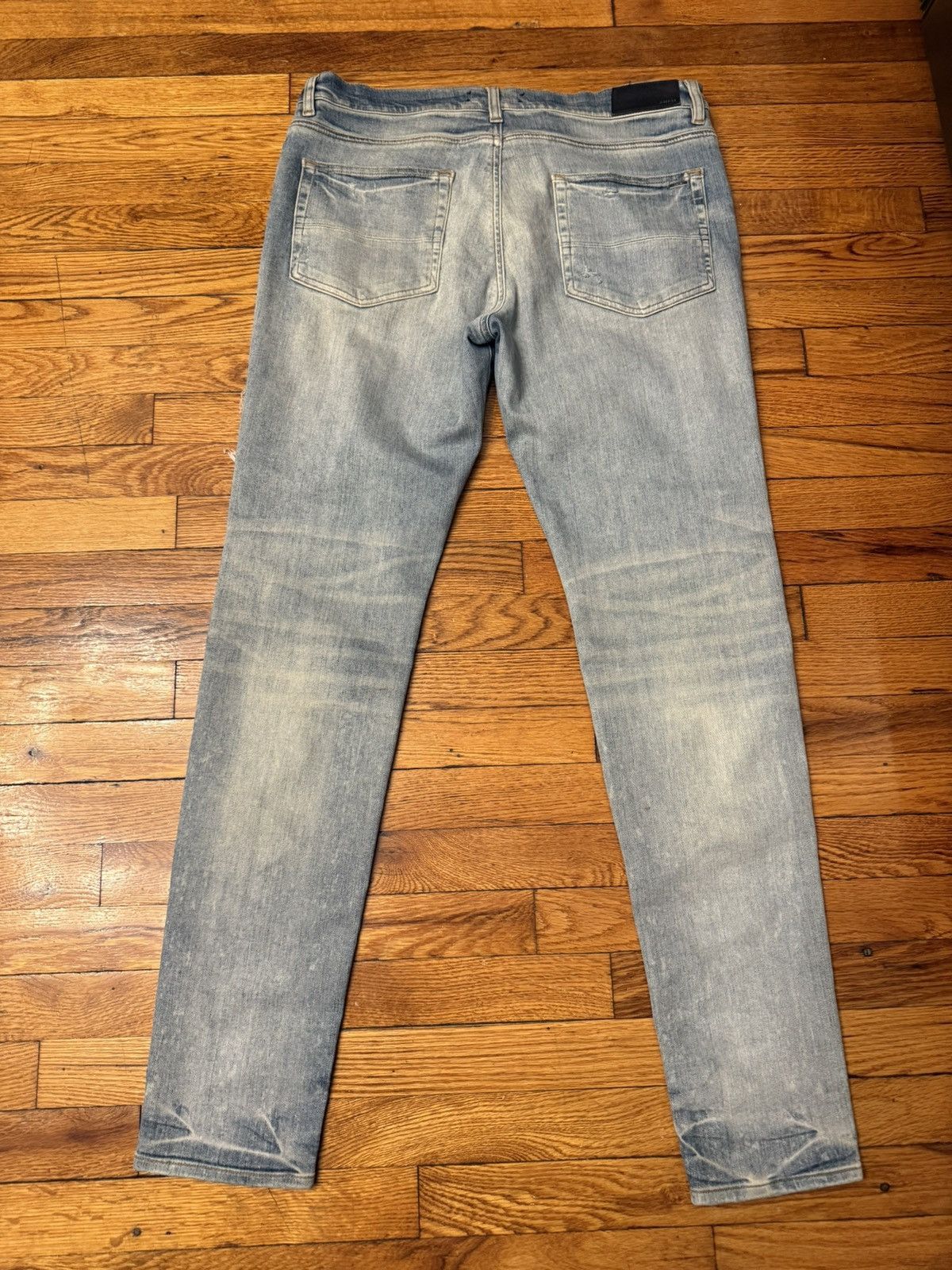 Amiri Amiri Tie Die Patches Blue Jeans sz 36 Size US 36 / EU 52 - 7 Thumbnail