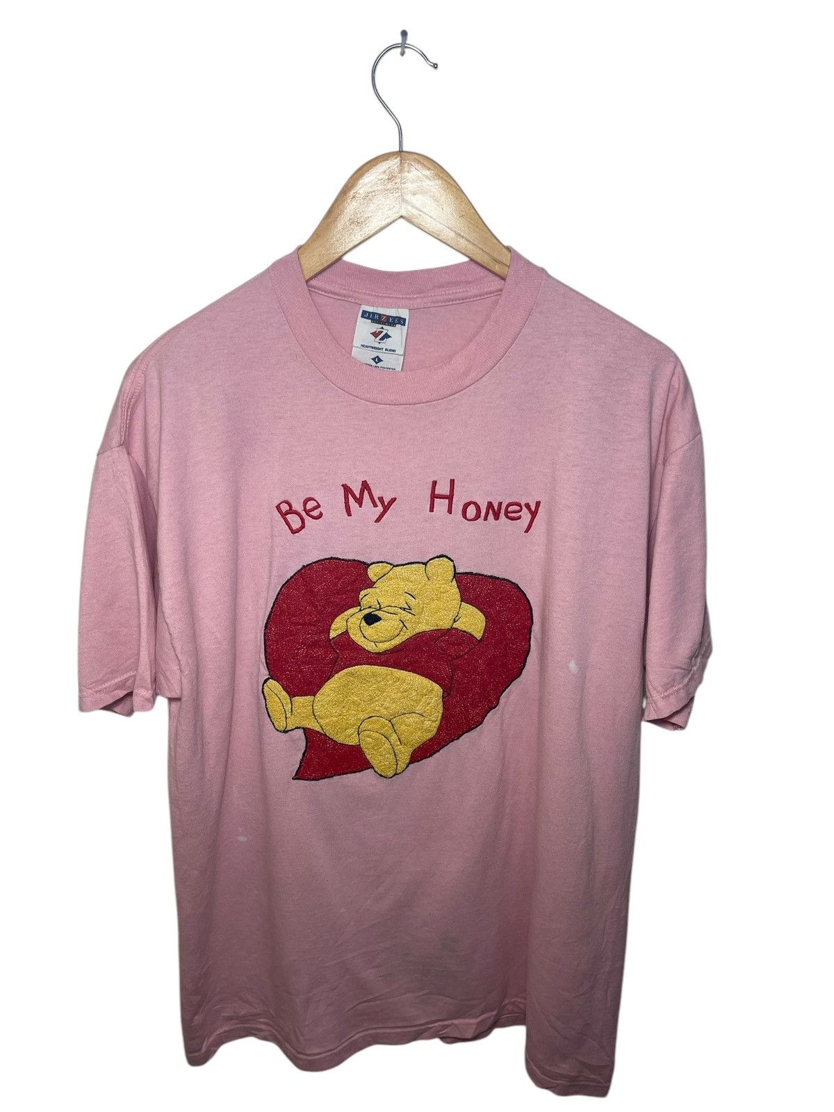 Cartoon Network × Disney × Vintage Vintage Disney Pooh embroidered logo shirt Size US L / EU 52-54 / 3 - 1 Thumbnail