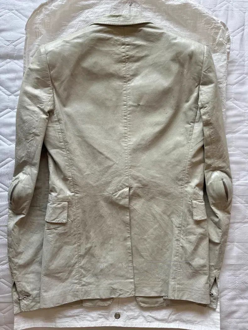 Carol Christian Poell Carol Christian Poell Leather Jacket Leather Blazer Size US S / EU 44-46 / 1 - 2 Thumbnail