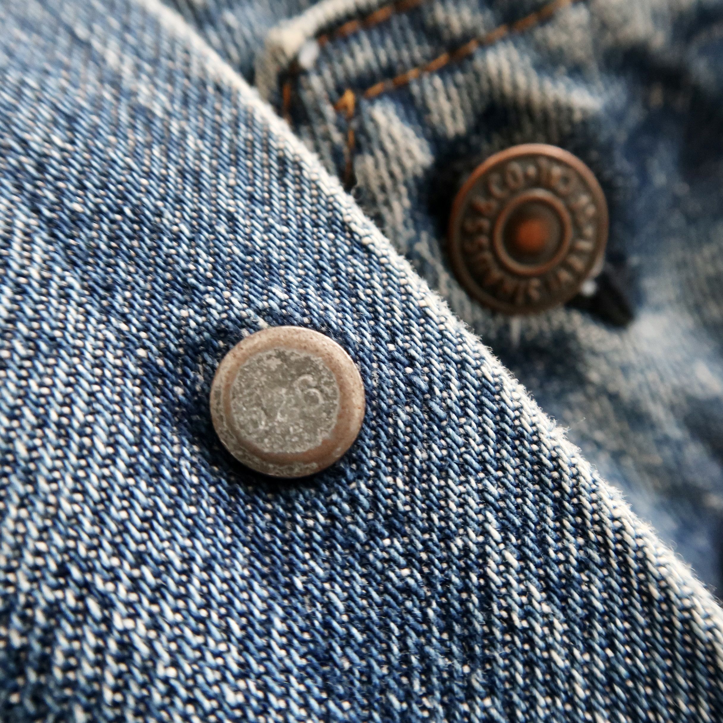 Levi's Vintage 1970s Levi's 70505 denim trucker jacket, small "e" Size US S / EU 44-46 / 1 - 8 Thumbnail