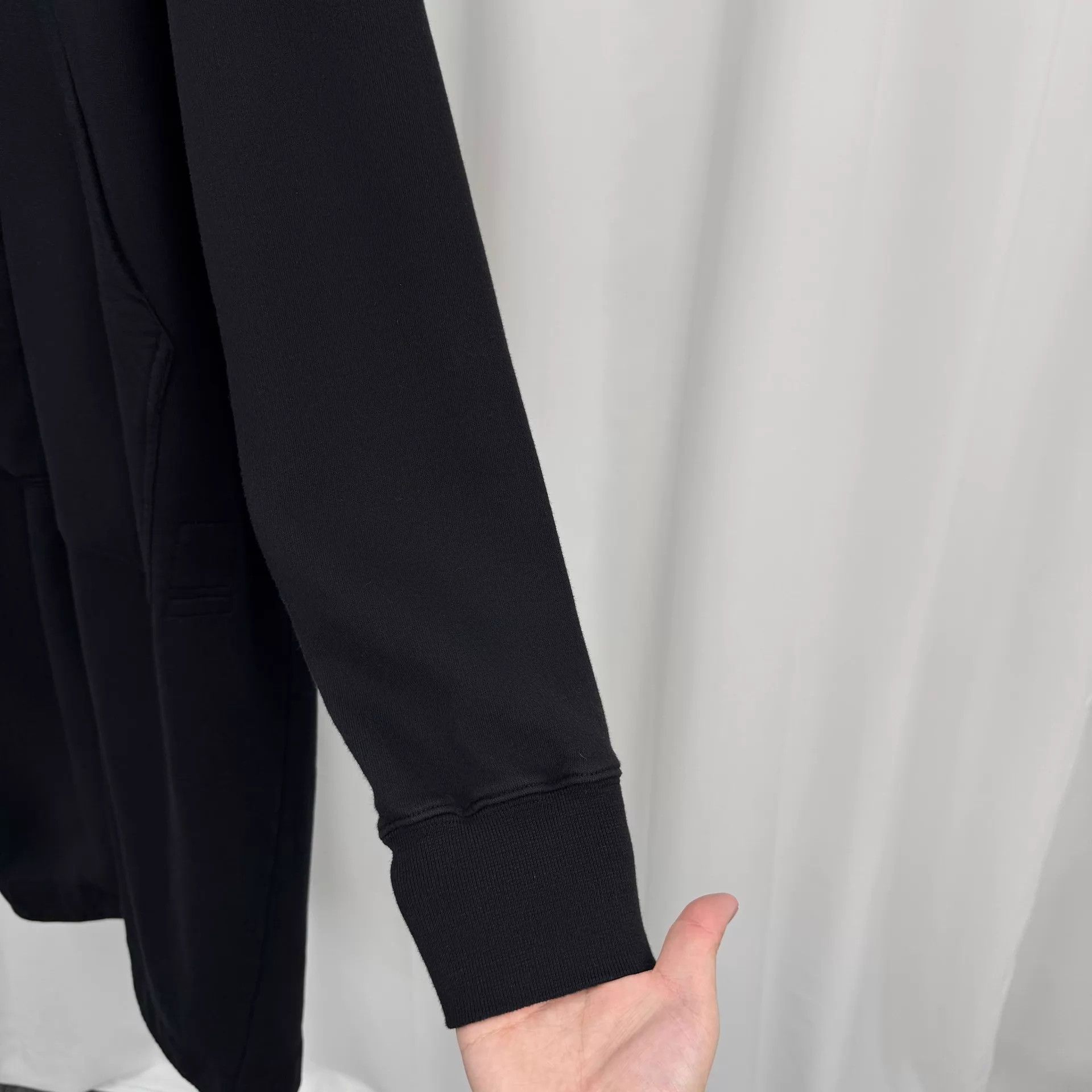 Rick Owens Rick Owens black long zipped jacket XL Size US XL / EU 56 / 4 - 4 Thumbnail