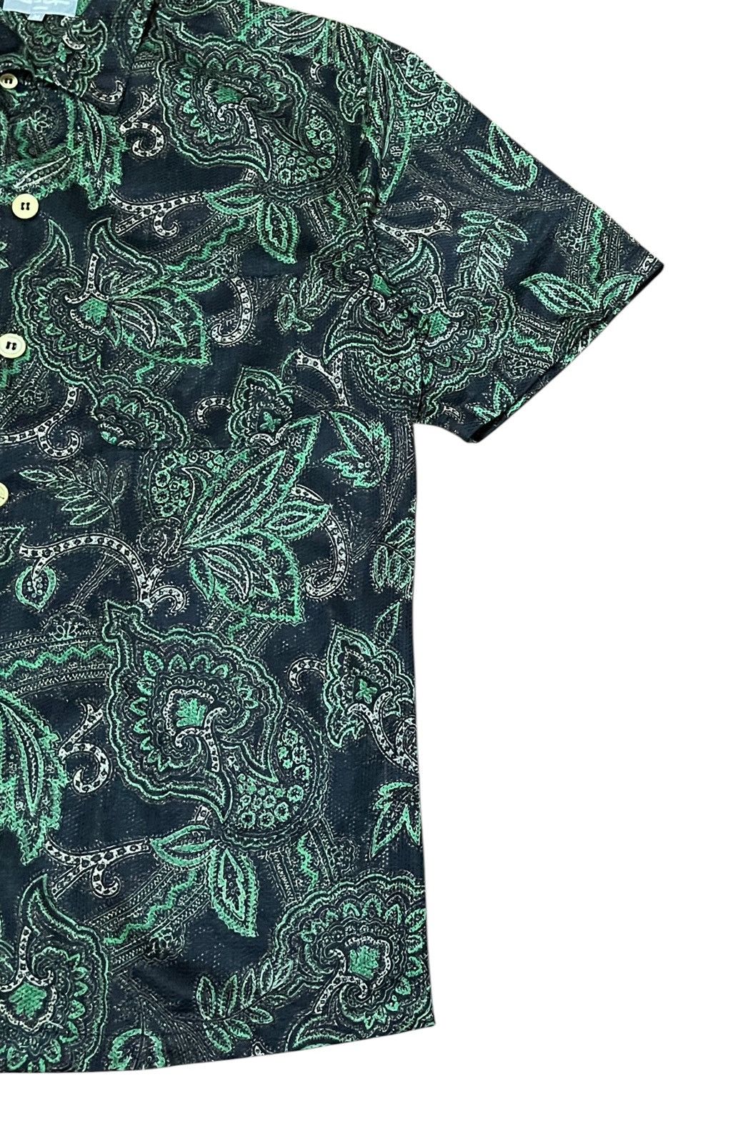 Comme des Garcons Homme Rare Vintage Comme Des Garcons Homme Paisley Shirt 1990s Size US M / EU 48-50 / 2 - 6 Thumbnail