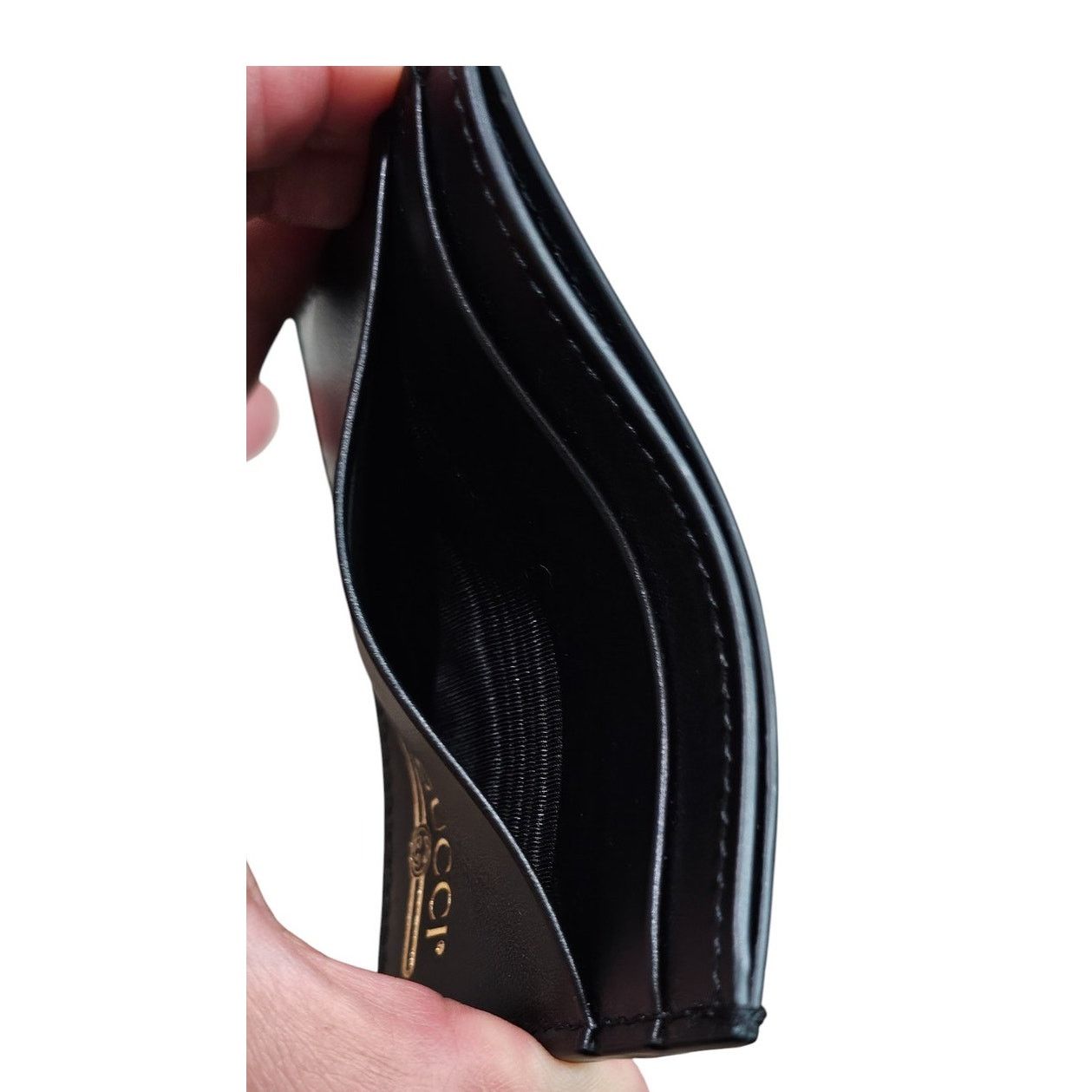 Gucci Gucci Leather Card Holder Size ONE SIZE - 9 Thumbnail