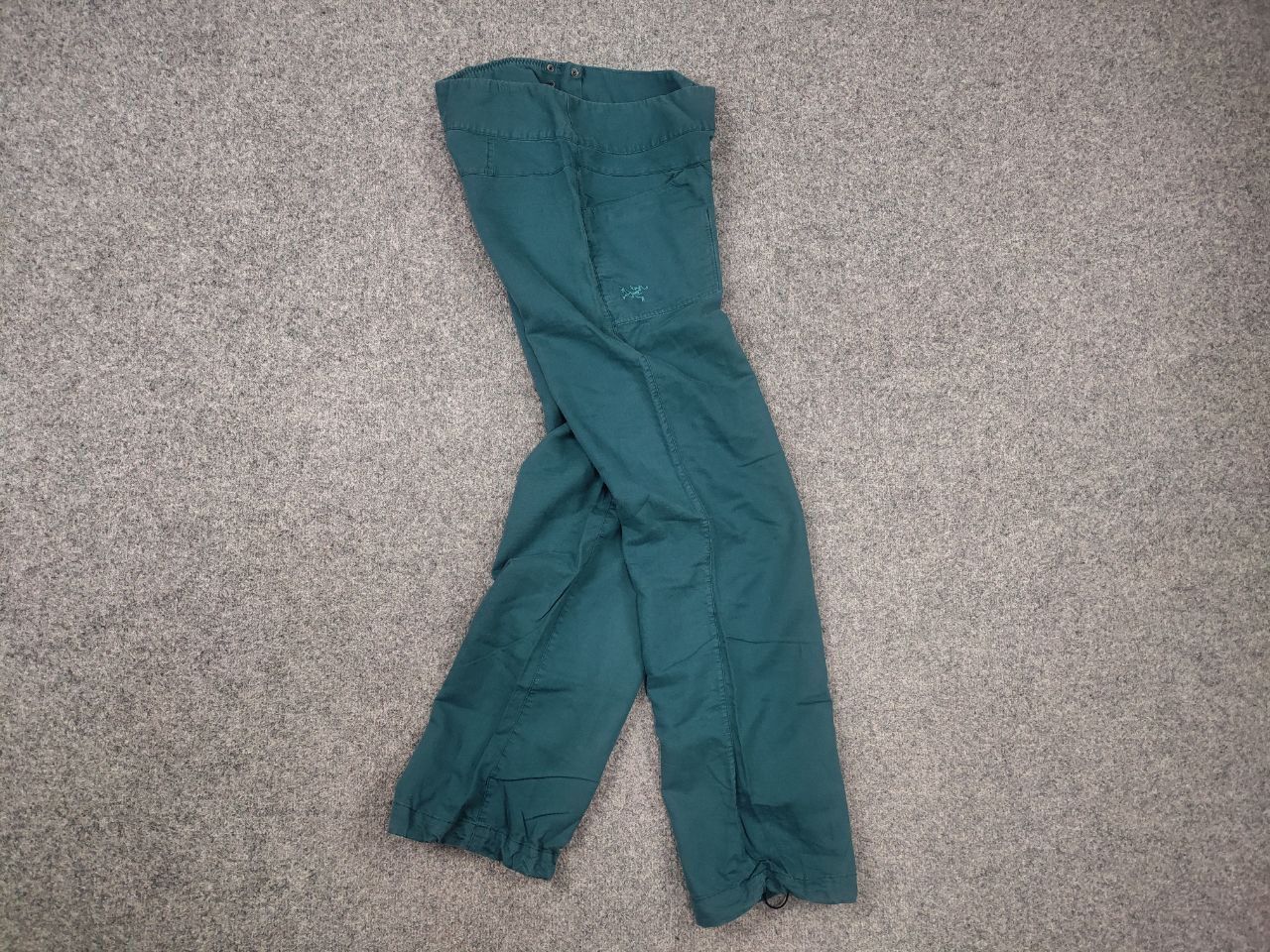 Arc'teryx Arcteryx Vintage Spadina light Casual Pants turquoise Linen Size 29" - 11 Thumbnail