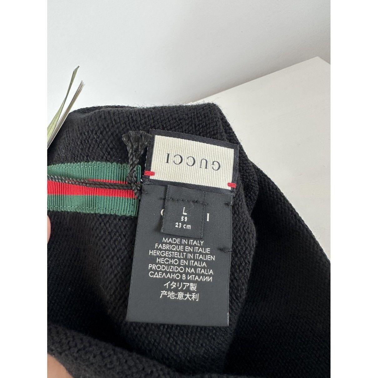 Gucci black wool gucci hat Size ONE SIZE - 5 Thumbnail