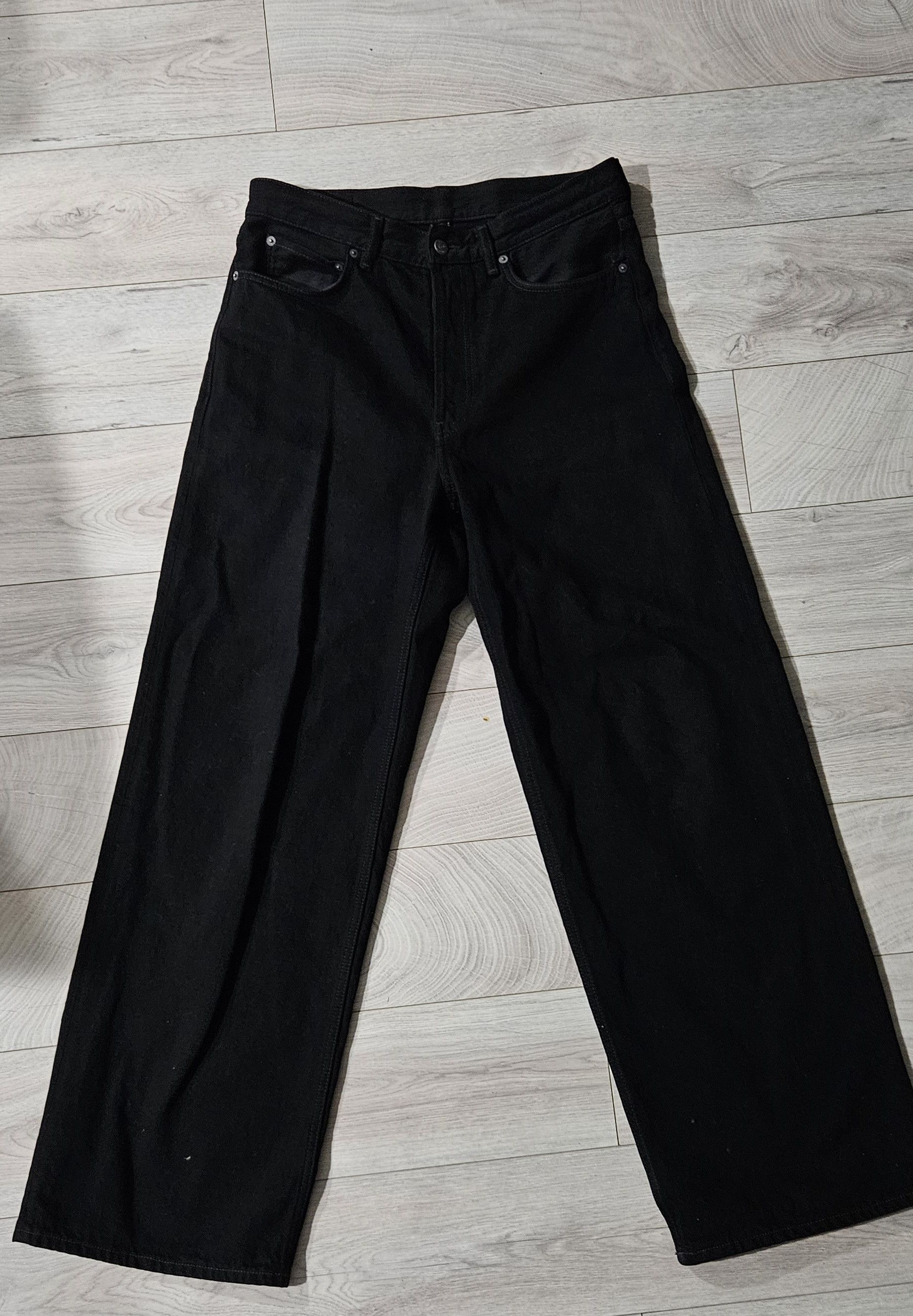 Acne Studios Acne Studios 1981 Black Denim Size US 32 / EU 48 - 1 Thumbnail