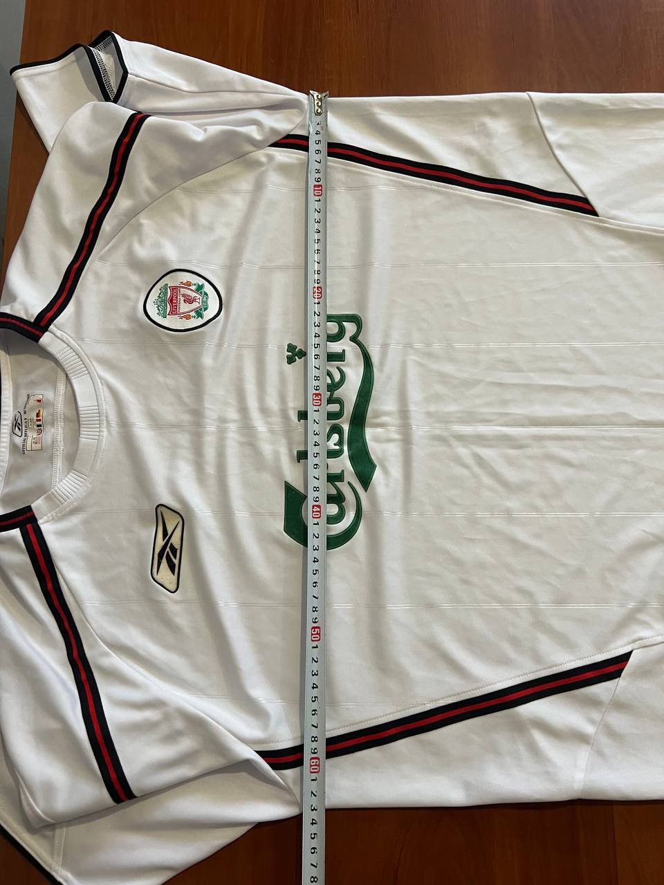 Reebok 2003/04 LIVERPOOL FC AWAY SOCCER JERSEY FOOTBALL SHIRT XXL Size US XXL / EU 58 / 5 - 17 Thumbnail