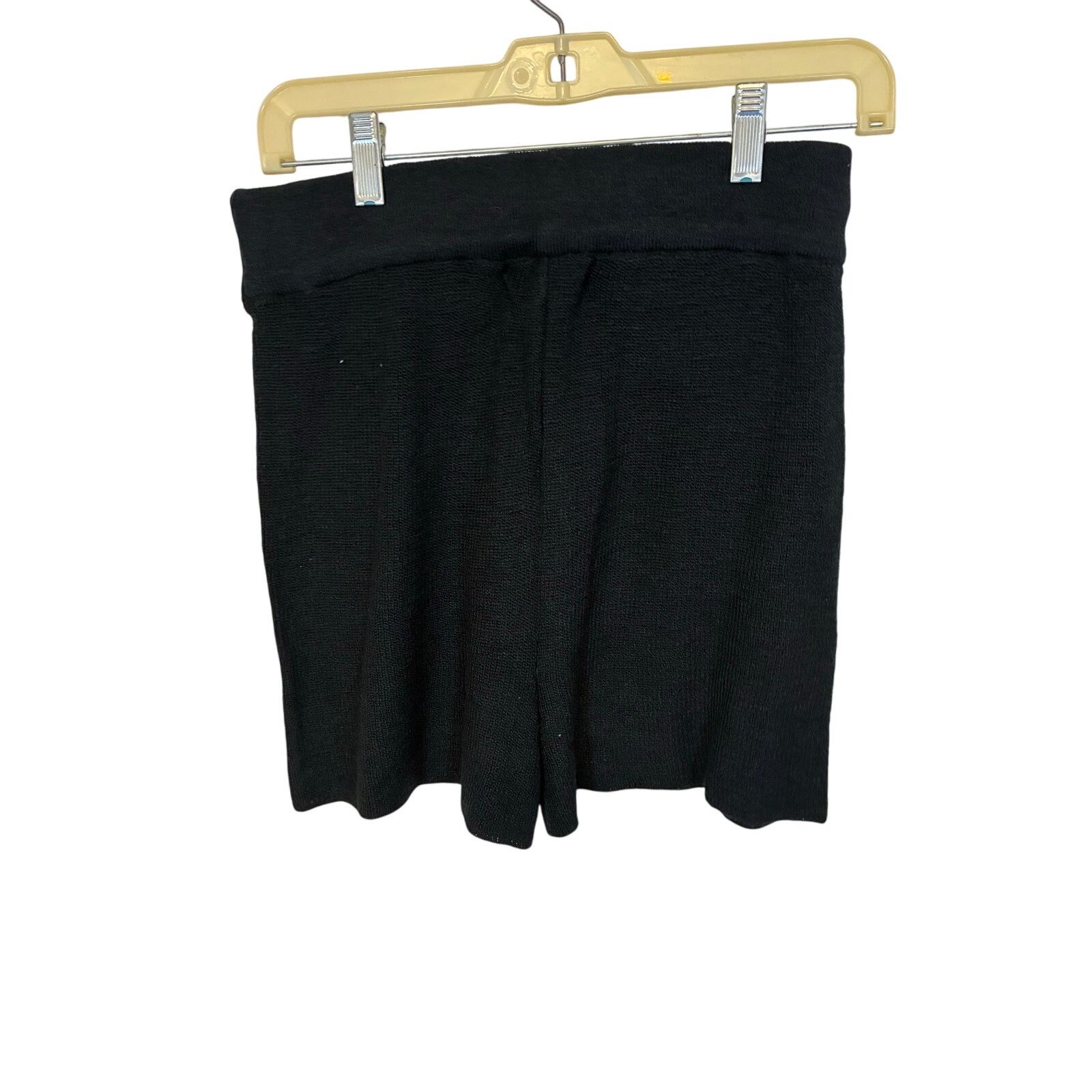 Free People Free People Beach Soft Knit Black Shorts S Loungewear Casual Size 24" / US 00 / IT 34 - 1 Thumbnail