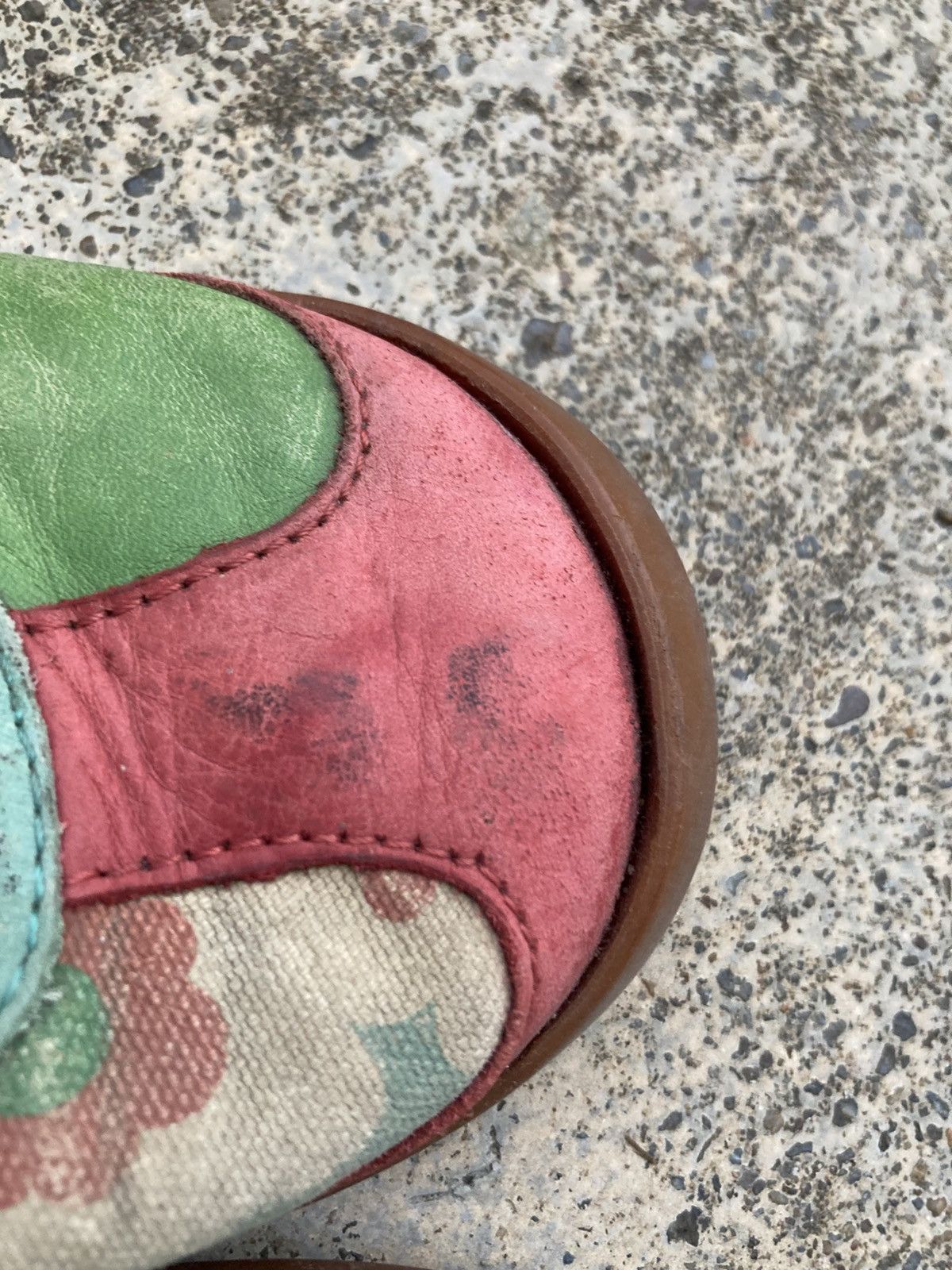 Camper × Vintage Vintage Camper Outdoor Floral Shoes Size US 7 / IT 37 - 7 Thumbnail