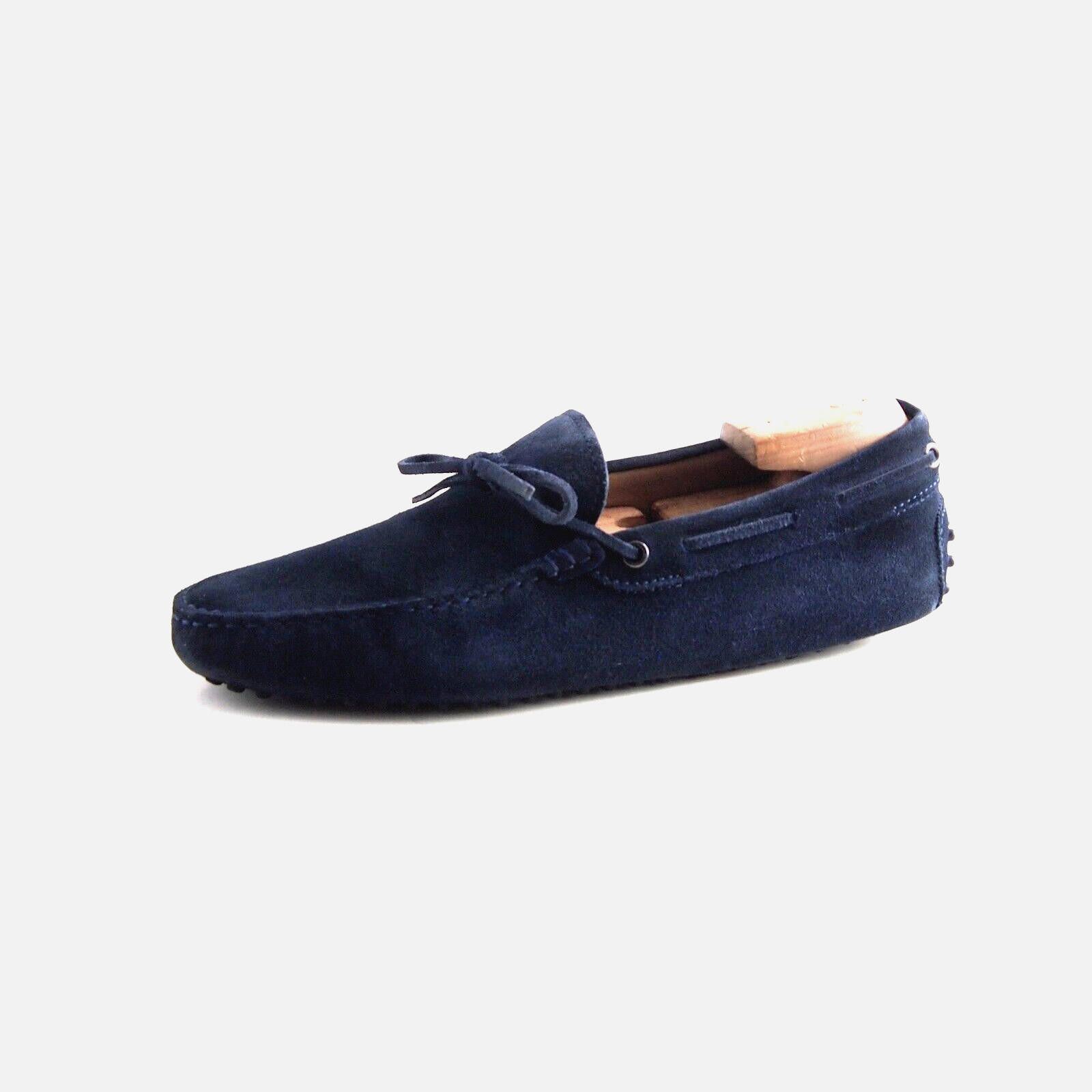 Tod's TOD's Gommini Loafers Blue Suede Size US 9 EU 42 Size US 9 / EU 42 - 1 Thumbnail