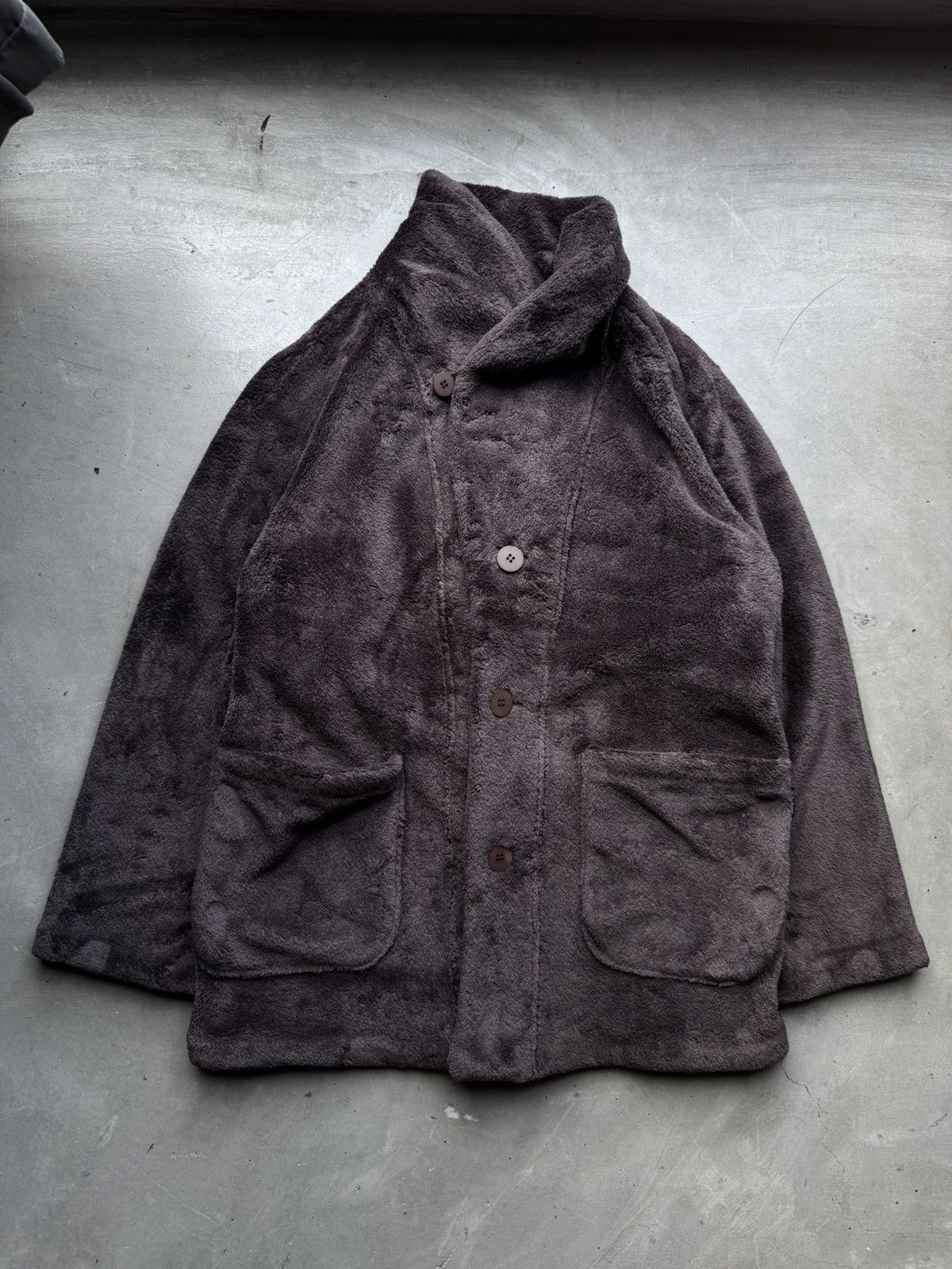 Y's for Men × Yohji Yamamoto Y’S For Living Yohji Yamamoto Fur Jacket Size US M / EU 48-50 / 2 - 2 Thumbnail