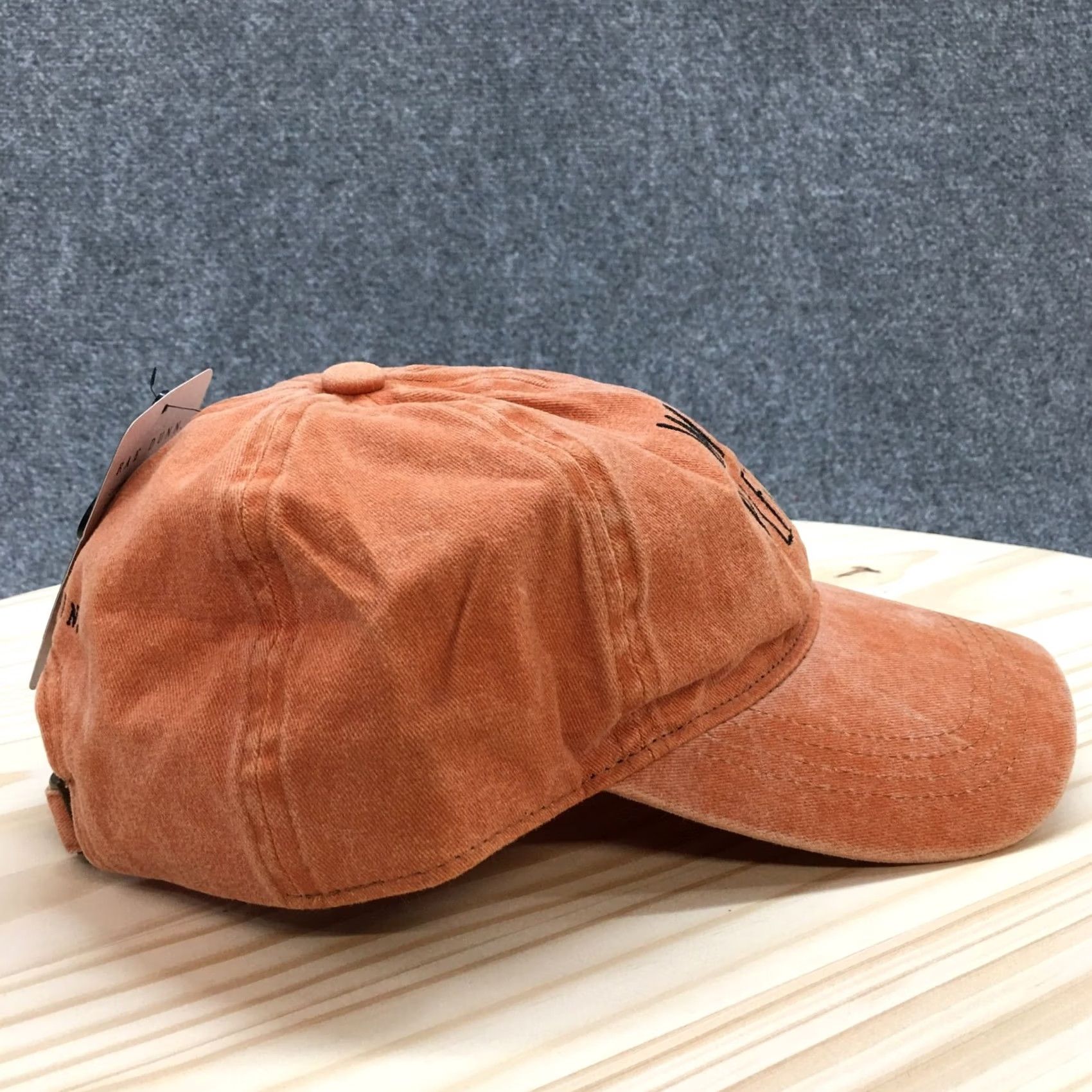 Vintage Rae Dunn Baseball Cap Womens Orange One Size Embroidered Logo NEW Witch Please Cap Size ONE SIZE - 5 Thumbnail