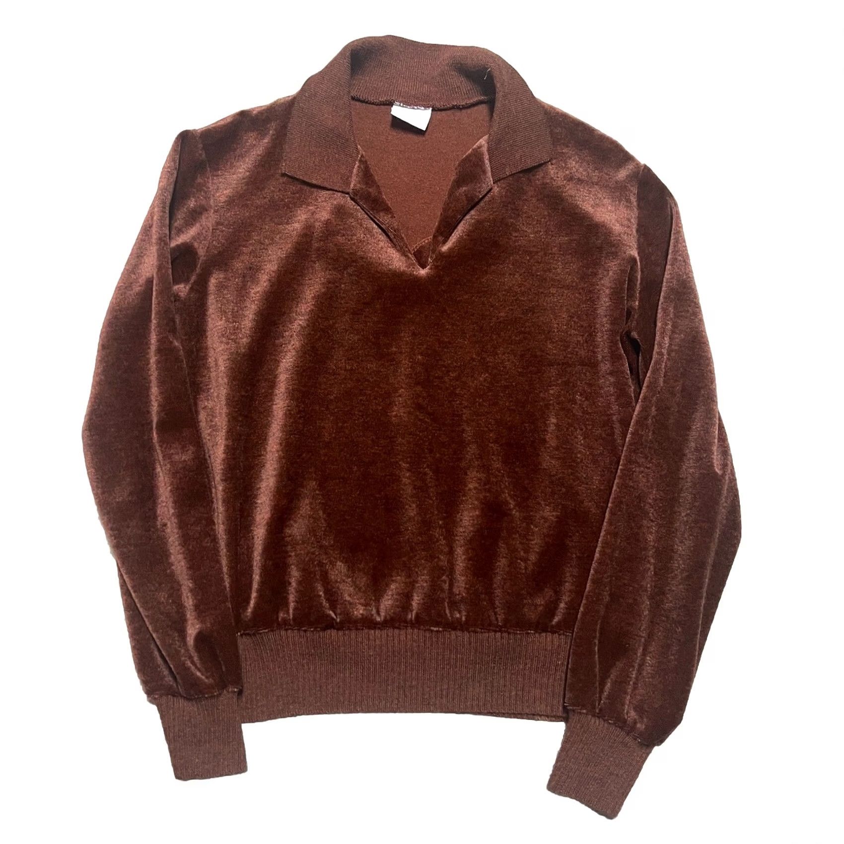 GRAFF VINTAGE Graff Gaucho Shirt Mens L 50s 60s Velour Pull Over Top California Shirt Size US L / EU 52-54 / 3 - 2 Thumbnail