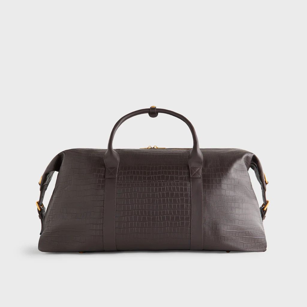 Kith Kith Croc Debossed Leather Duffle Bag Size ONE SIZE - 2 Thumbnail