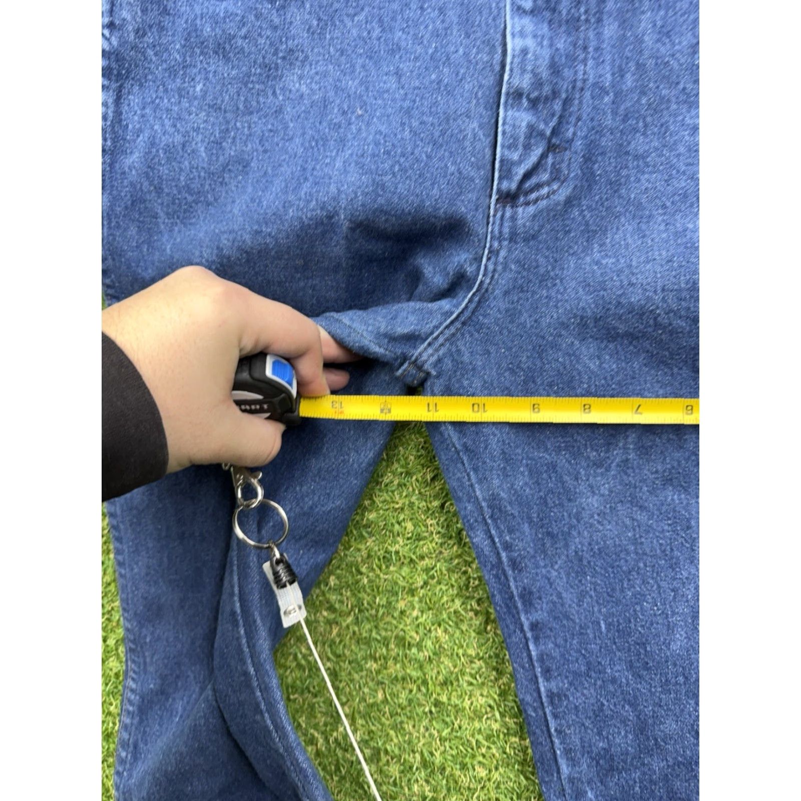 Wrangler Wrangler Jeans Mens 32x40 Slim Seat and Thigh Western Cowboy Cut 936 Denim Blue 5-Pocket Logo Collection Western Mens Jeans Size US 32 / EU 48 - 7 Thumbnail