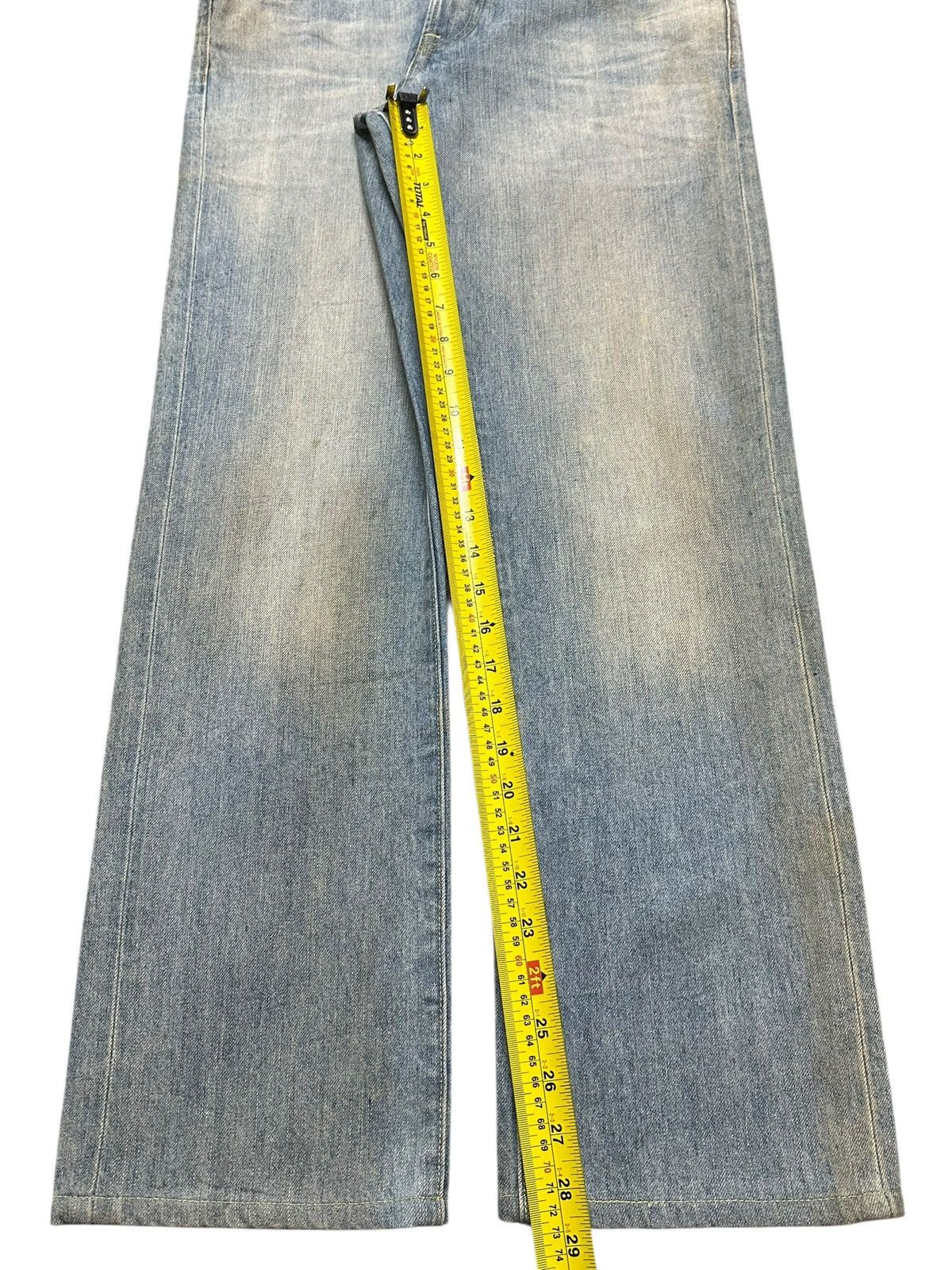 Uniqlo Vintage Y2K Japanese Uniqlo Mud Wash Faded Straight Loose Size US 31 - 11 Thumbnail