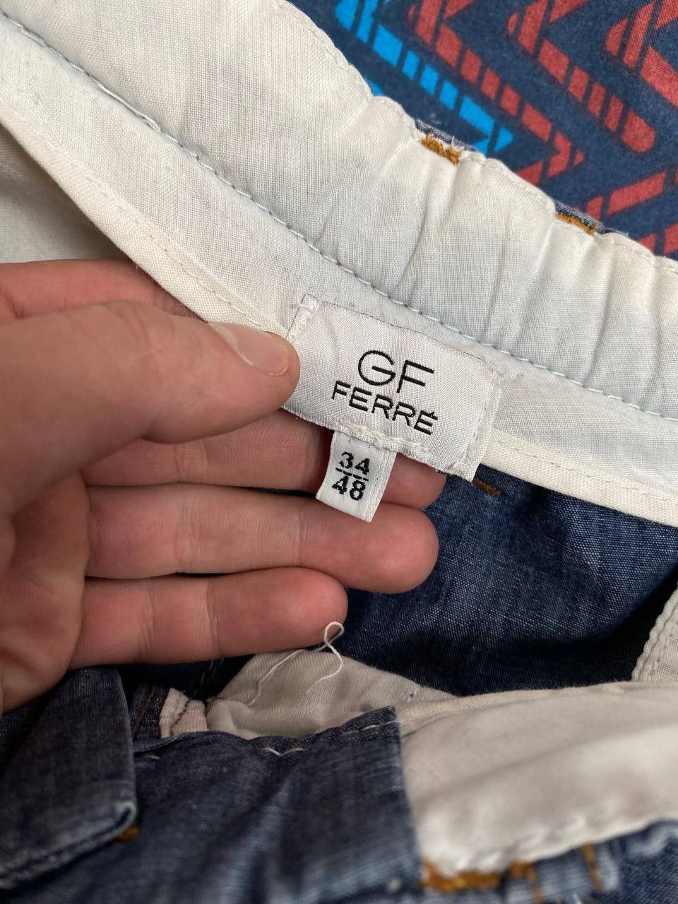 Ferre FERRE JEANS LIGHT WASH DENIM JEANS Size 34" / US 12 / IT 48 - 2 Thumbnail