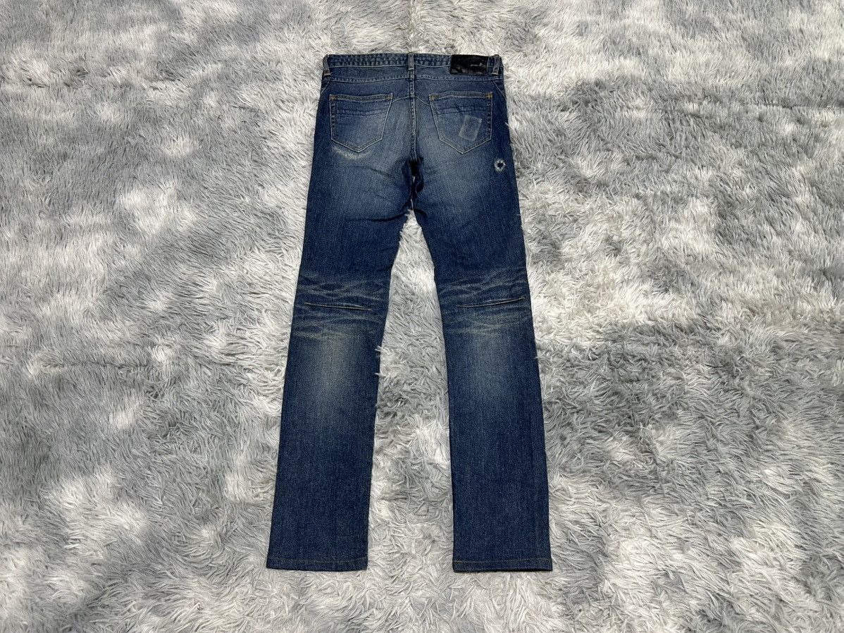 Number (N)ine 🔥Y2K 2000s Number (N)ine Note Denim Distressed Size US 30 / EU 46 - 7 Thumbnail