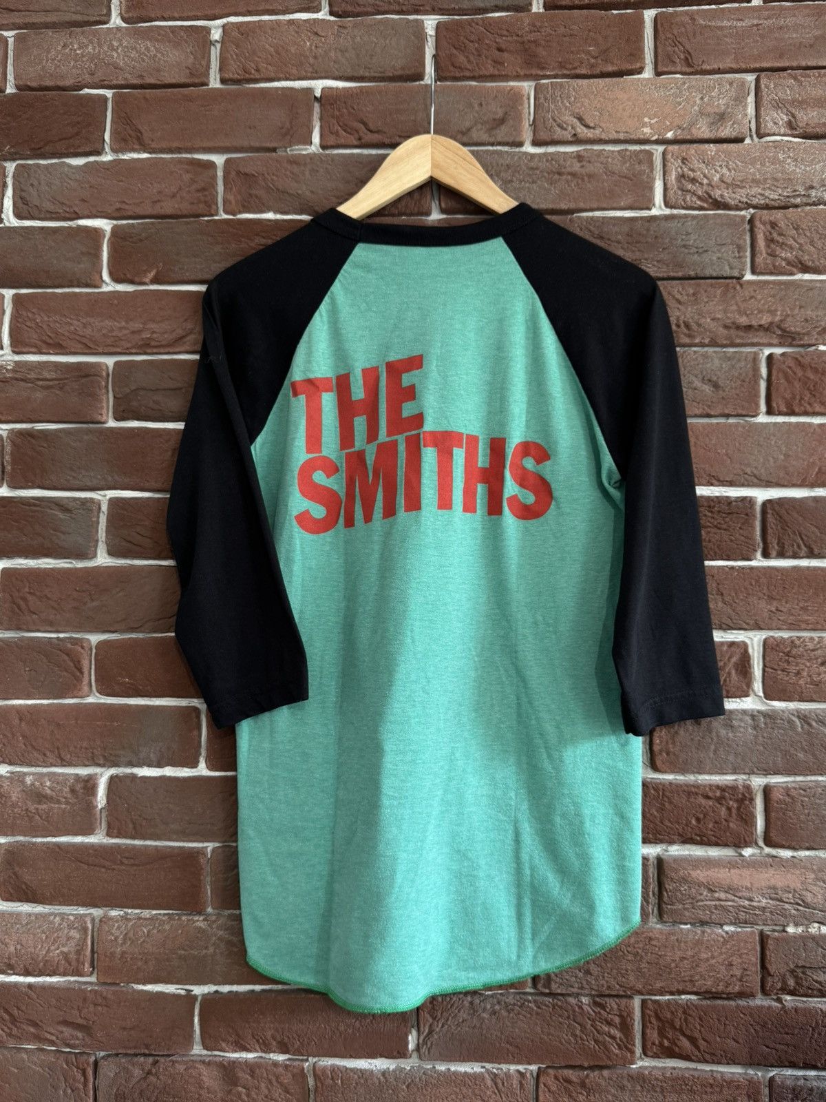 Band Tees Vintage 80s The Smiths Rock Band Raglan Tee Rare Archive M Size US M / EU 48-50 / 2 - 2 Thumbnail